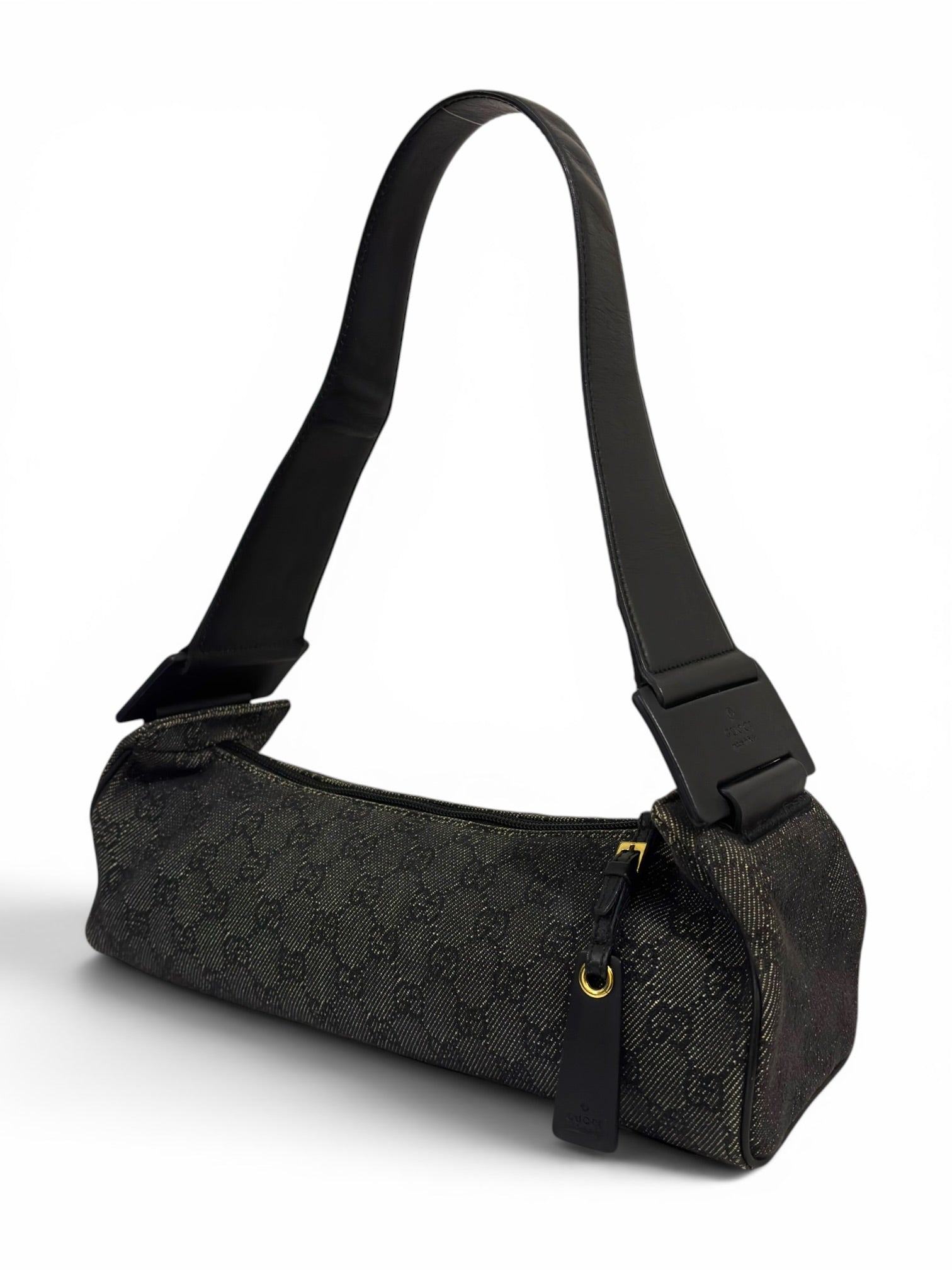 Gucci Denim Black & Grey GG Canvas / Leather
Monogram Baguette Vintage Tom Ford 3444
Shoulder Bag
