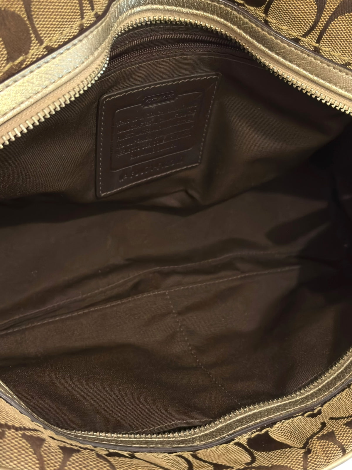 Vintage Coach Soho Patchwork Bag F12317 Signature Boston Bag