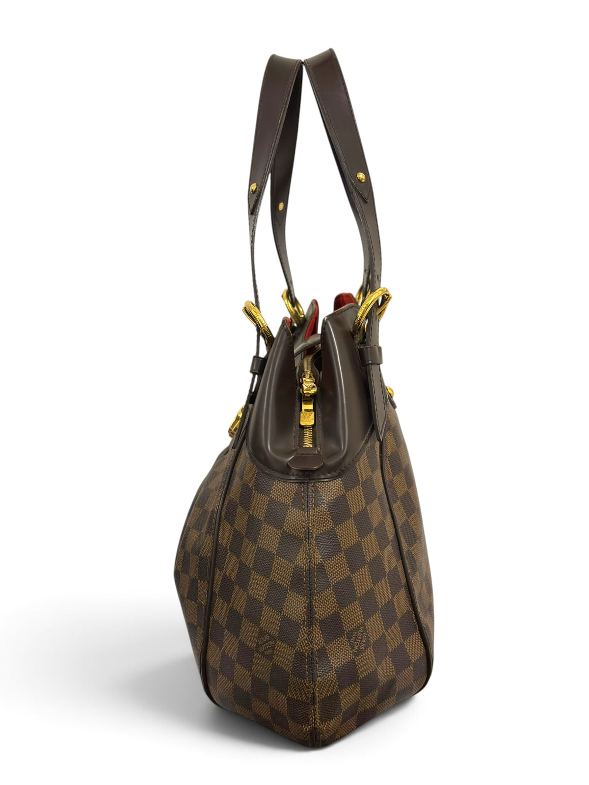Vintage Louis Vuitton Sistina Bag GM Damier Ebene