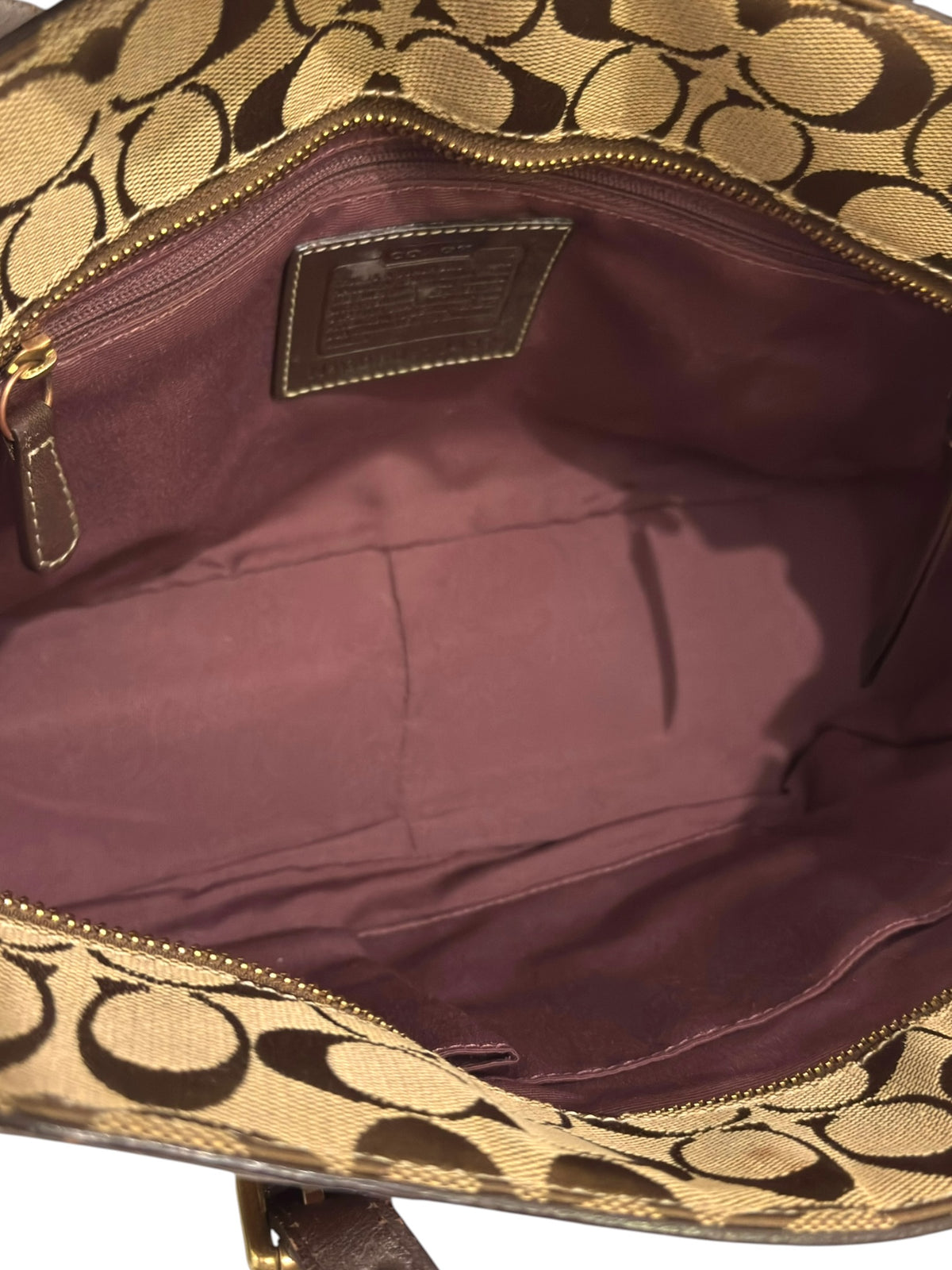 Vintage Coach Patchwork Bag 10432 Limited Edition Holiday Tote