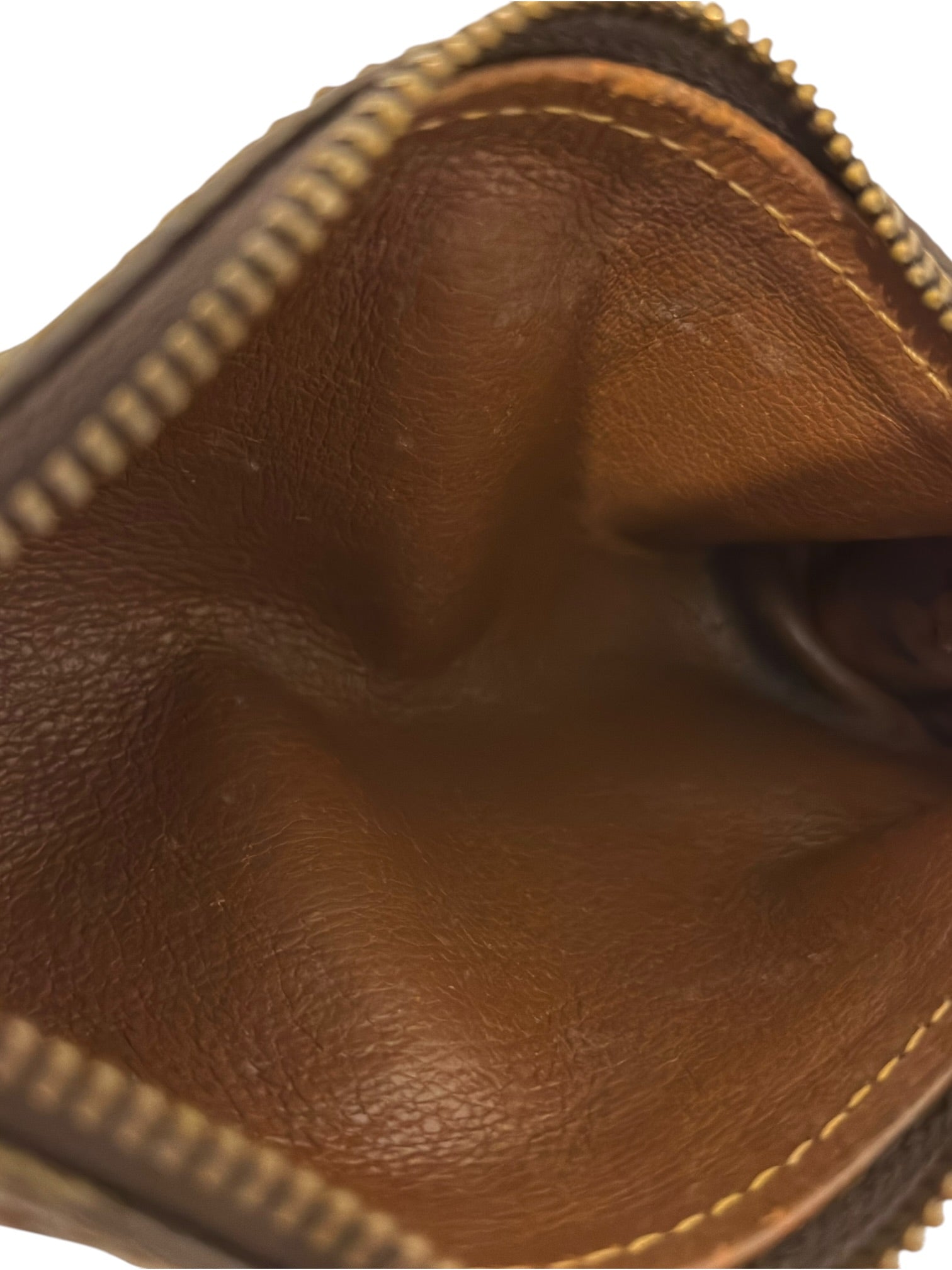 Louis Vuitton Mini Papillon Brown Monogram
Wristlet Pouch Vintage Handbag