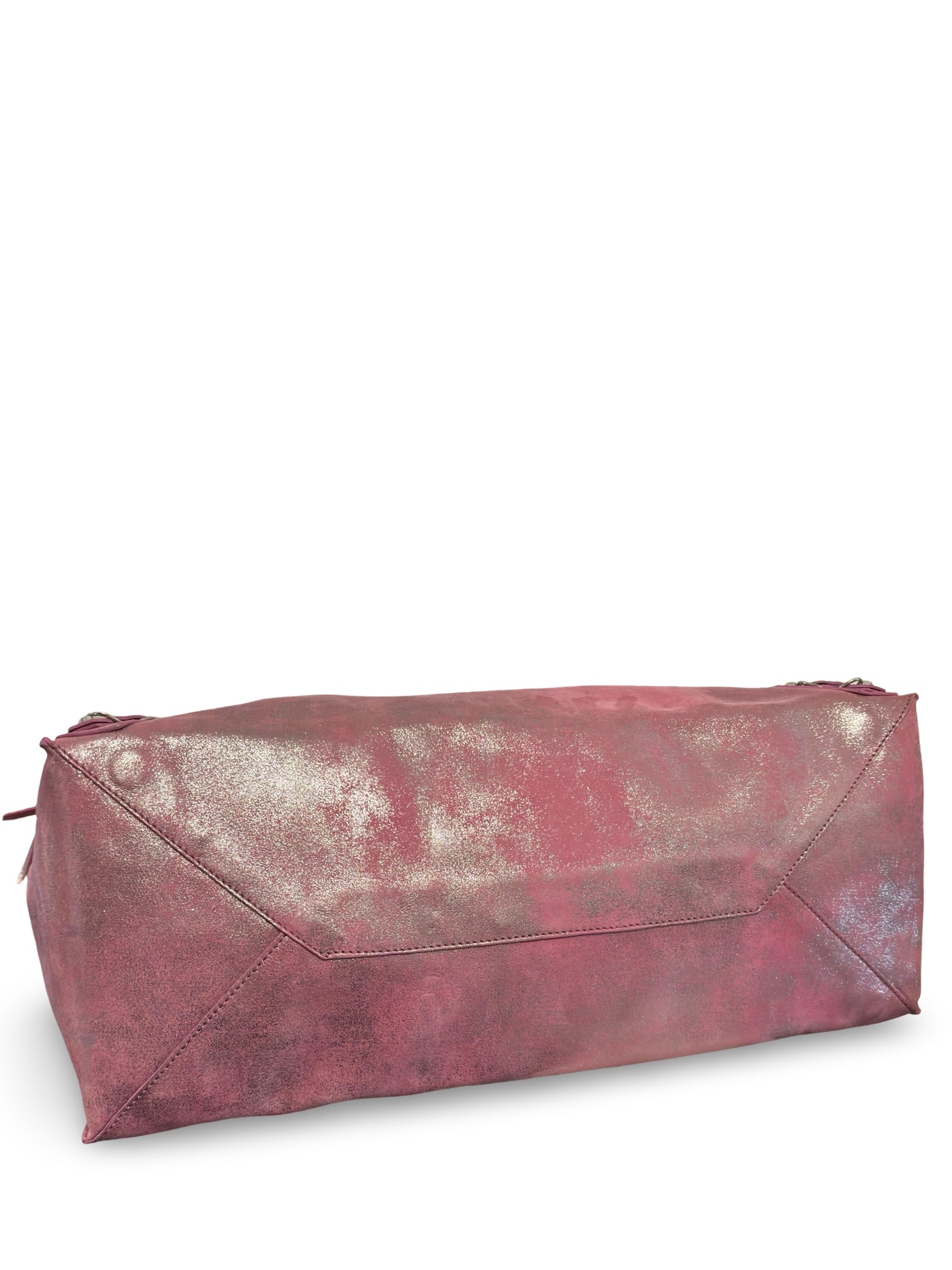 Balenciaga Metallic Leather Pink & Silver Papier A5
City Tote Shoulder Bag