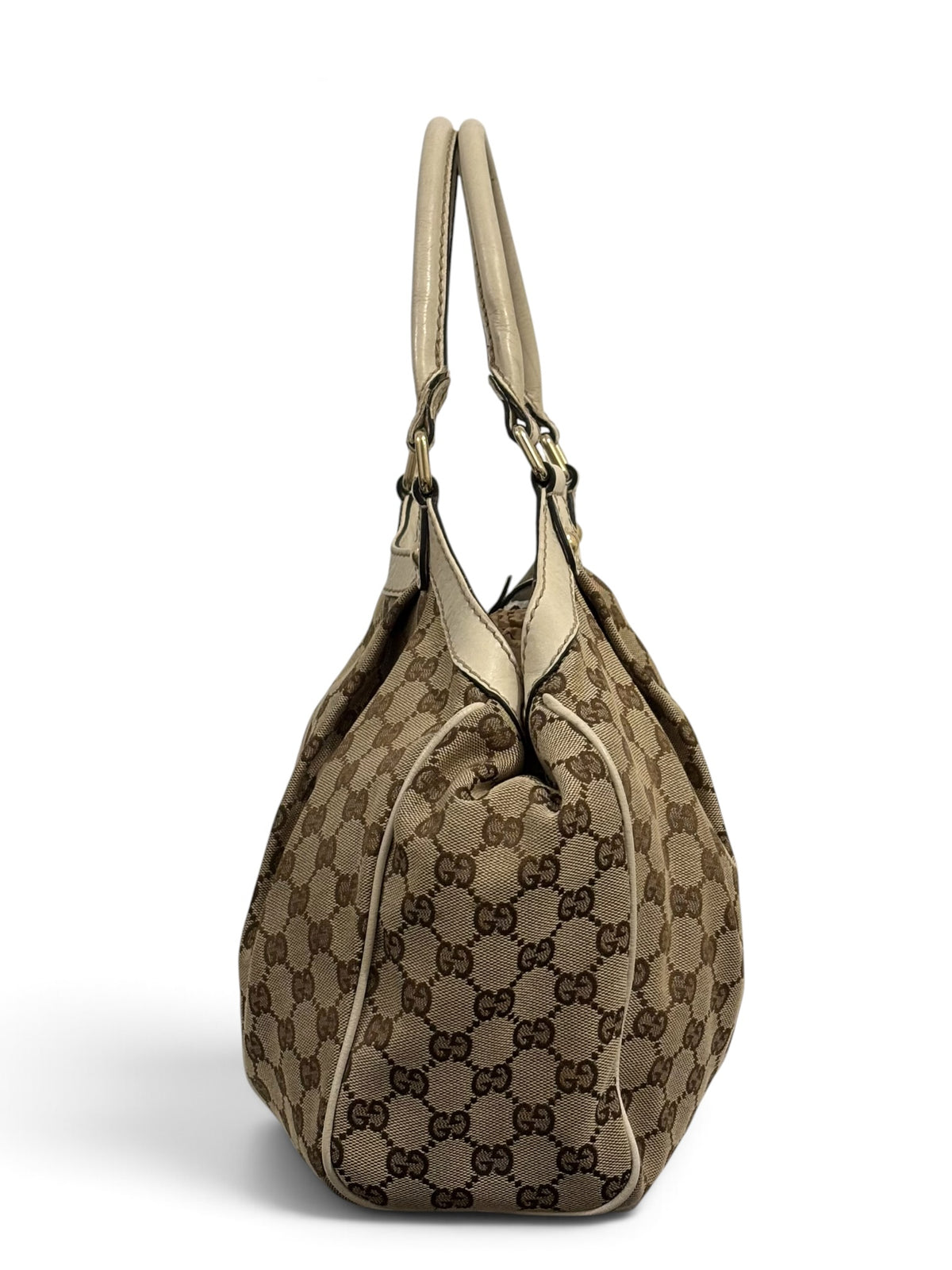 Vintage Gucci Sukey Bag 211944 Monogram GG Tote