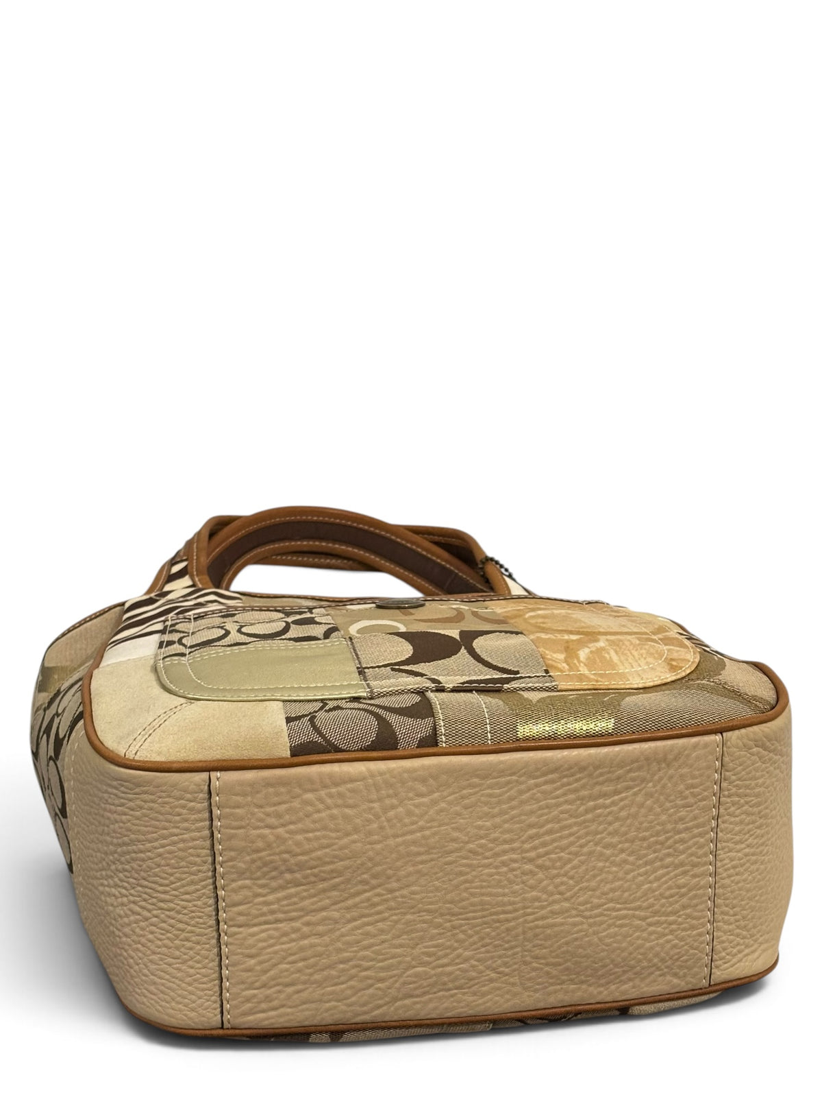 Vintage Coach Ergo Patchwork Bag 10810 Signature & Animal Print Tote