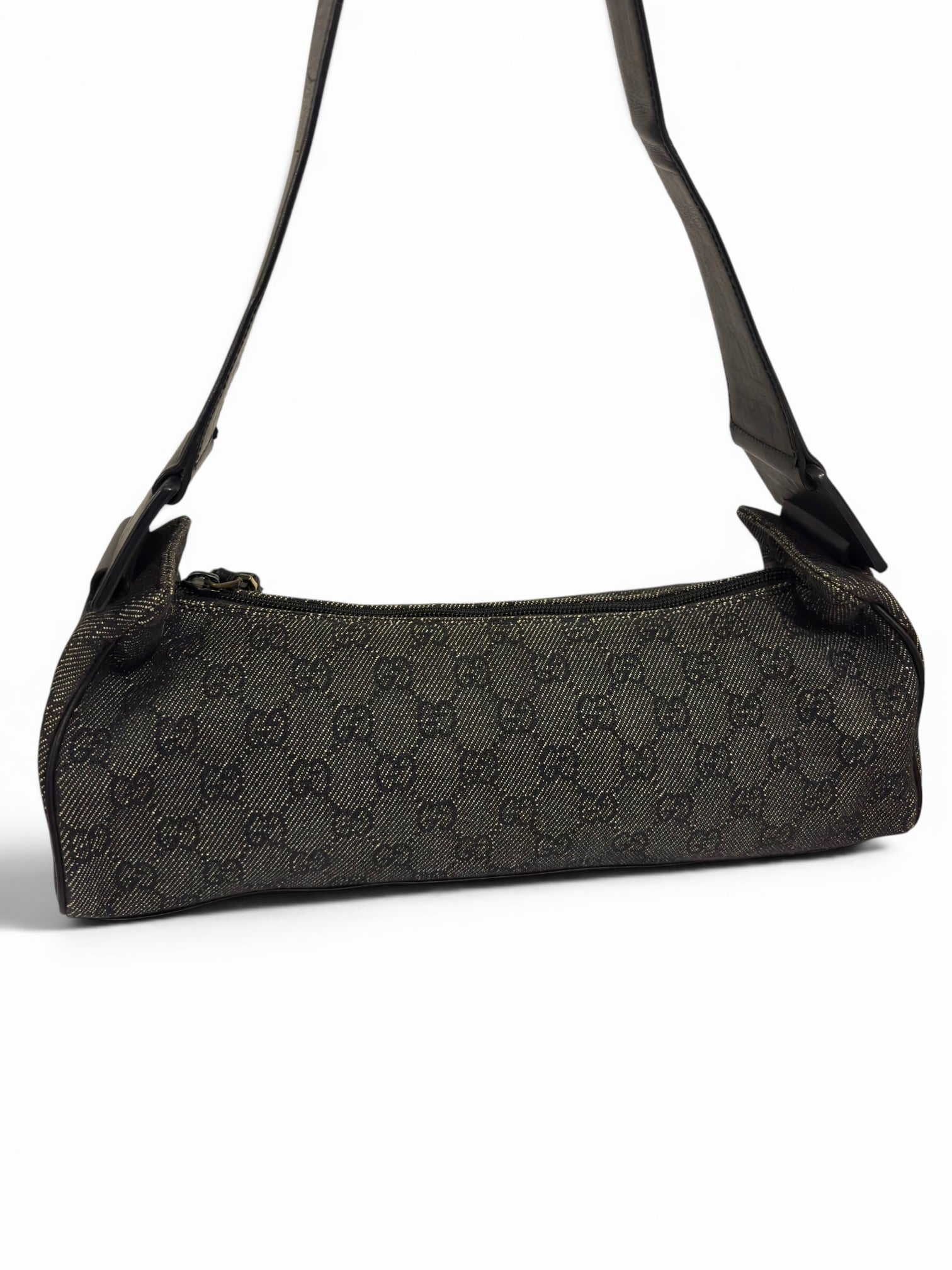 Gucci Denim Black & Grey GG Canvas / Leather
Monogram Baguette Vintage Tom Ford 3444
Shoulder Bag