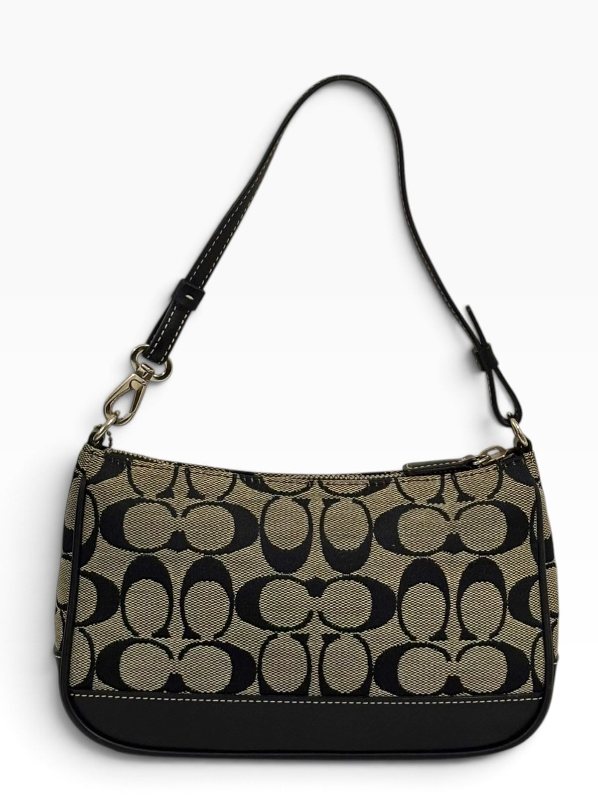 Vintage Coach Demi Bag 6094 Mini Signature Shoulder Bag