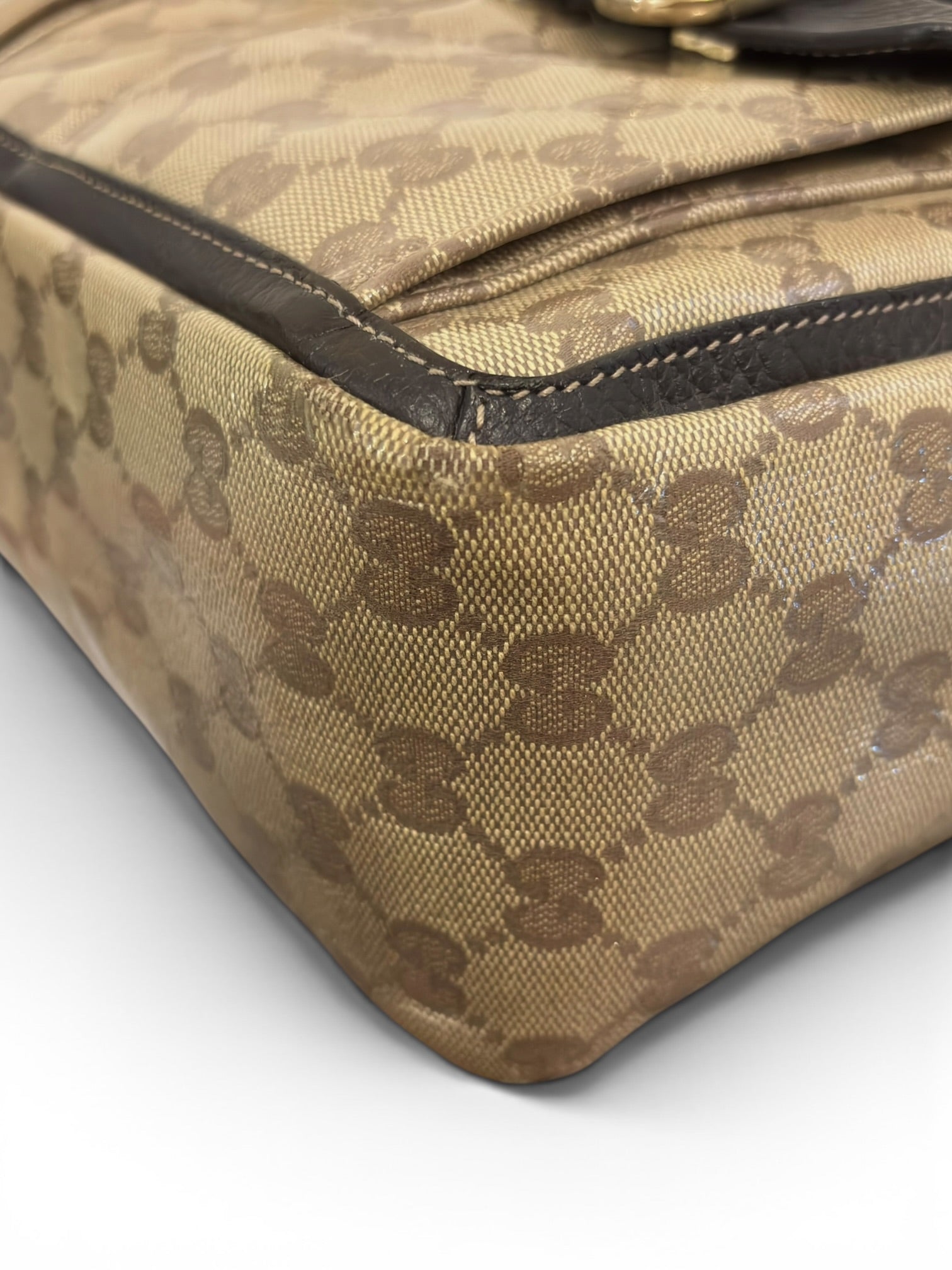 Vintage Gucci Abbey D Ring 002058 Tote Shoulder Bag