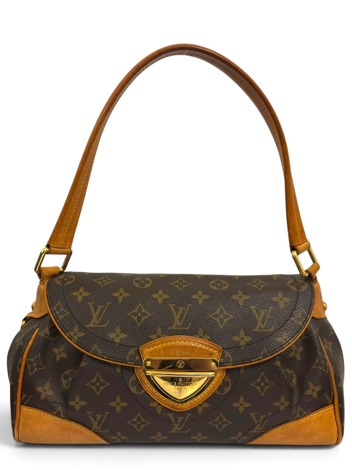 Vintage Louis Vuitton Beverly Bag Brown MM Monogram