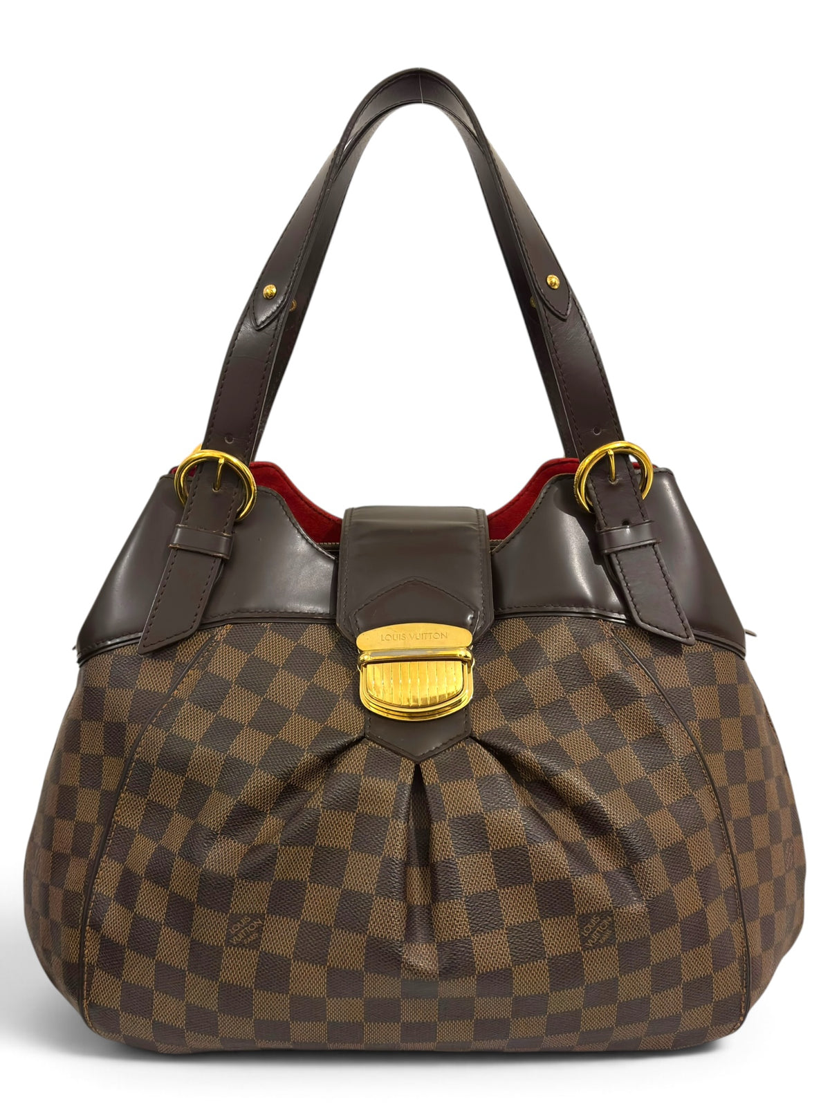 Vintage Louis Vuitton Sistina Bag GM Damier Ebene