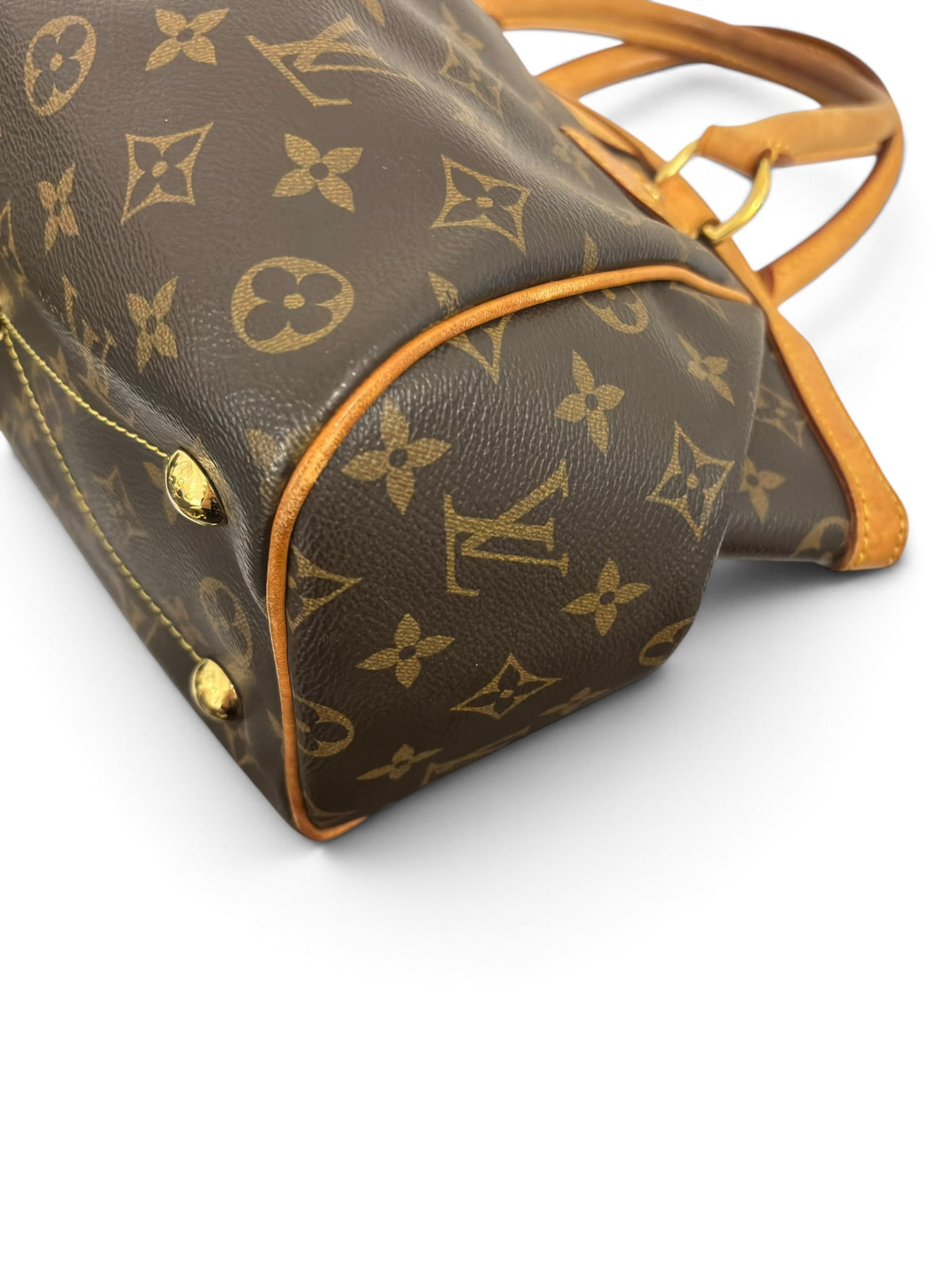 Vintage Louis Vuitton Tivoli PM 2013 Brown Monogram Tote