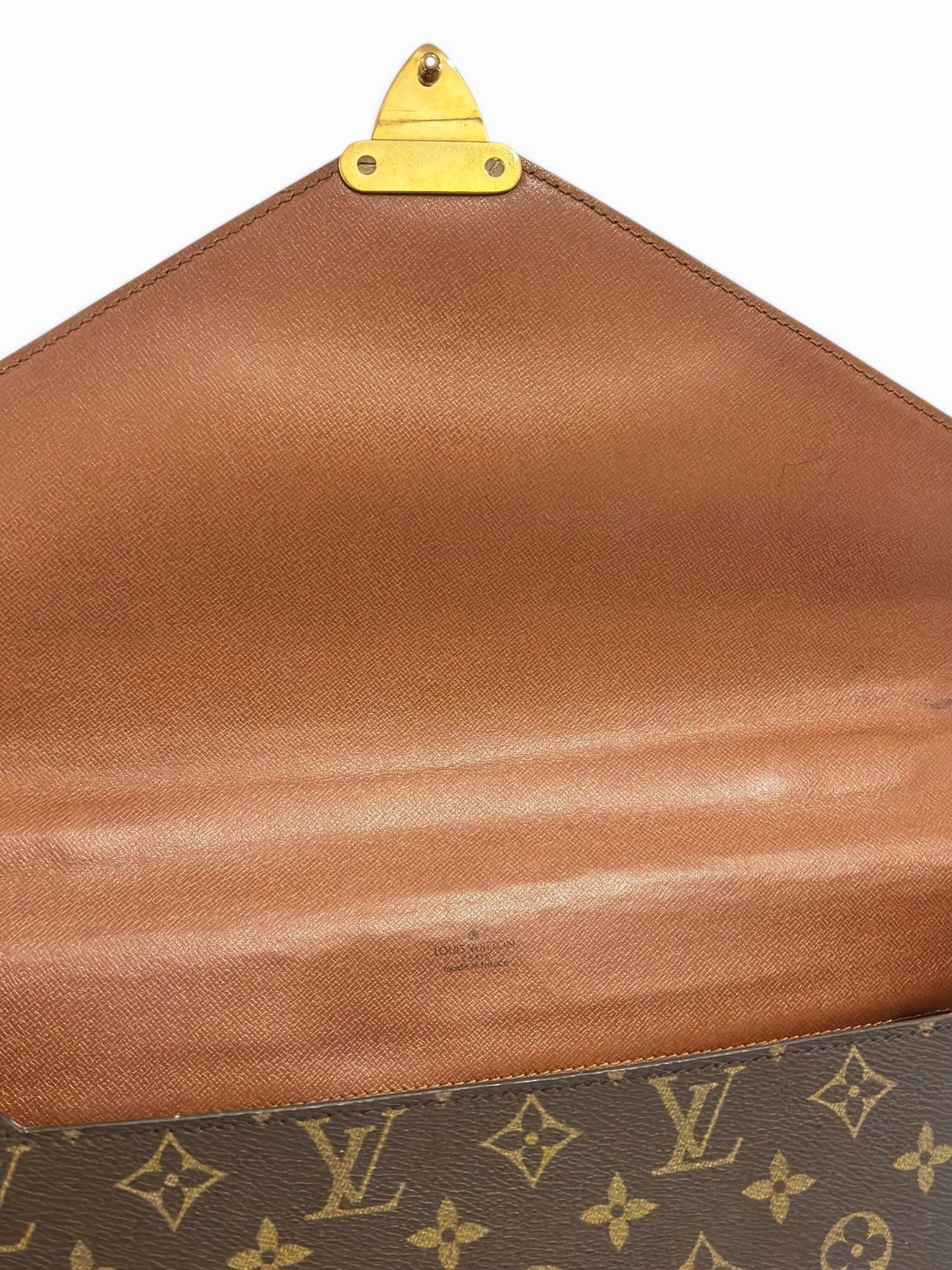 Louis Vuitton Brown Monogram Porte Documents
Bandouliere Briefcase Handbag