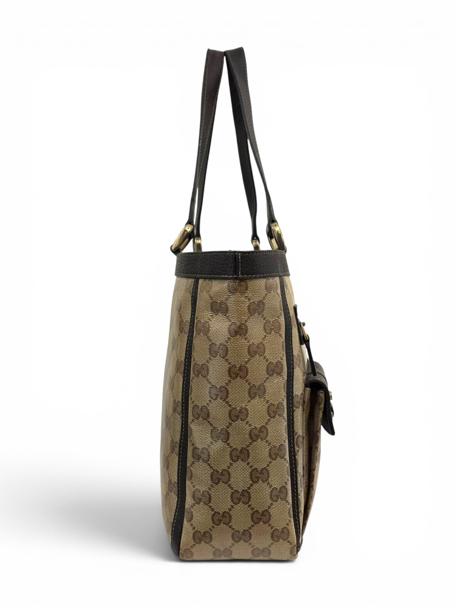 Vintage Gucci Abbey D Ring 002058 Tote Shoulder Bag