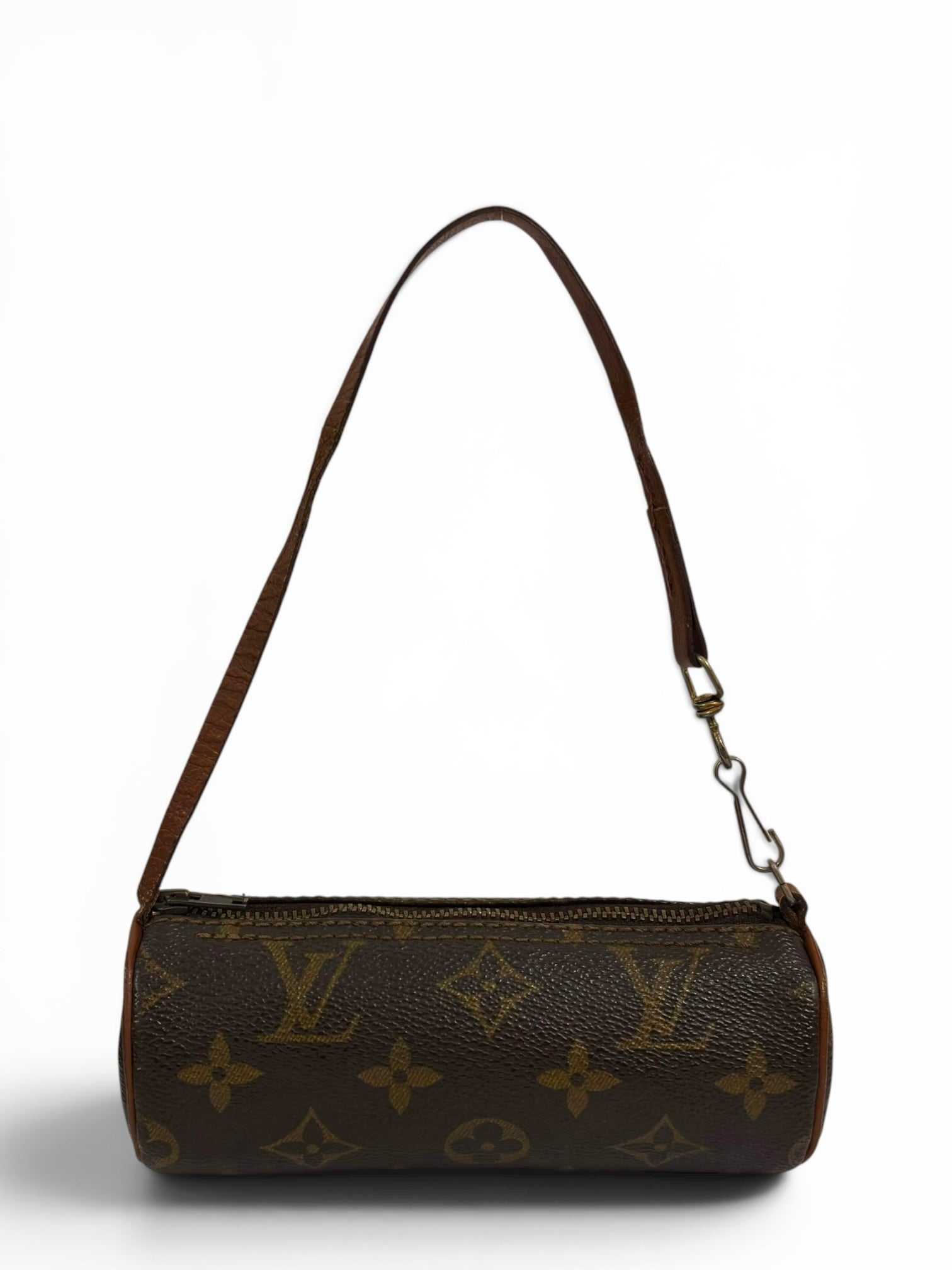 Louis Vuitton Mini Papillon Brown Monogram
Wristlet Pouch Vintage Handbag