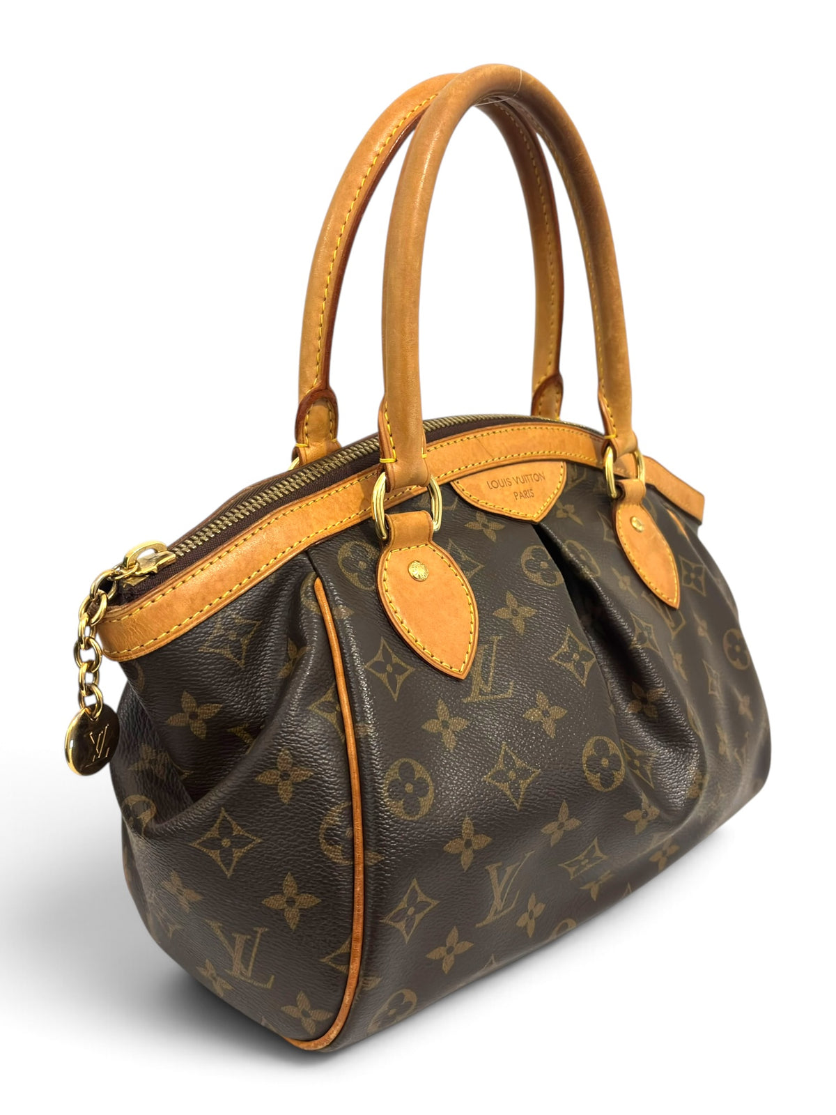 Vintage Louis Vuitton Tivoli PM 2013 Brown Monogram Tote