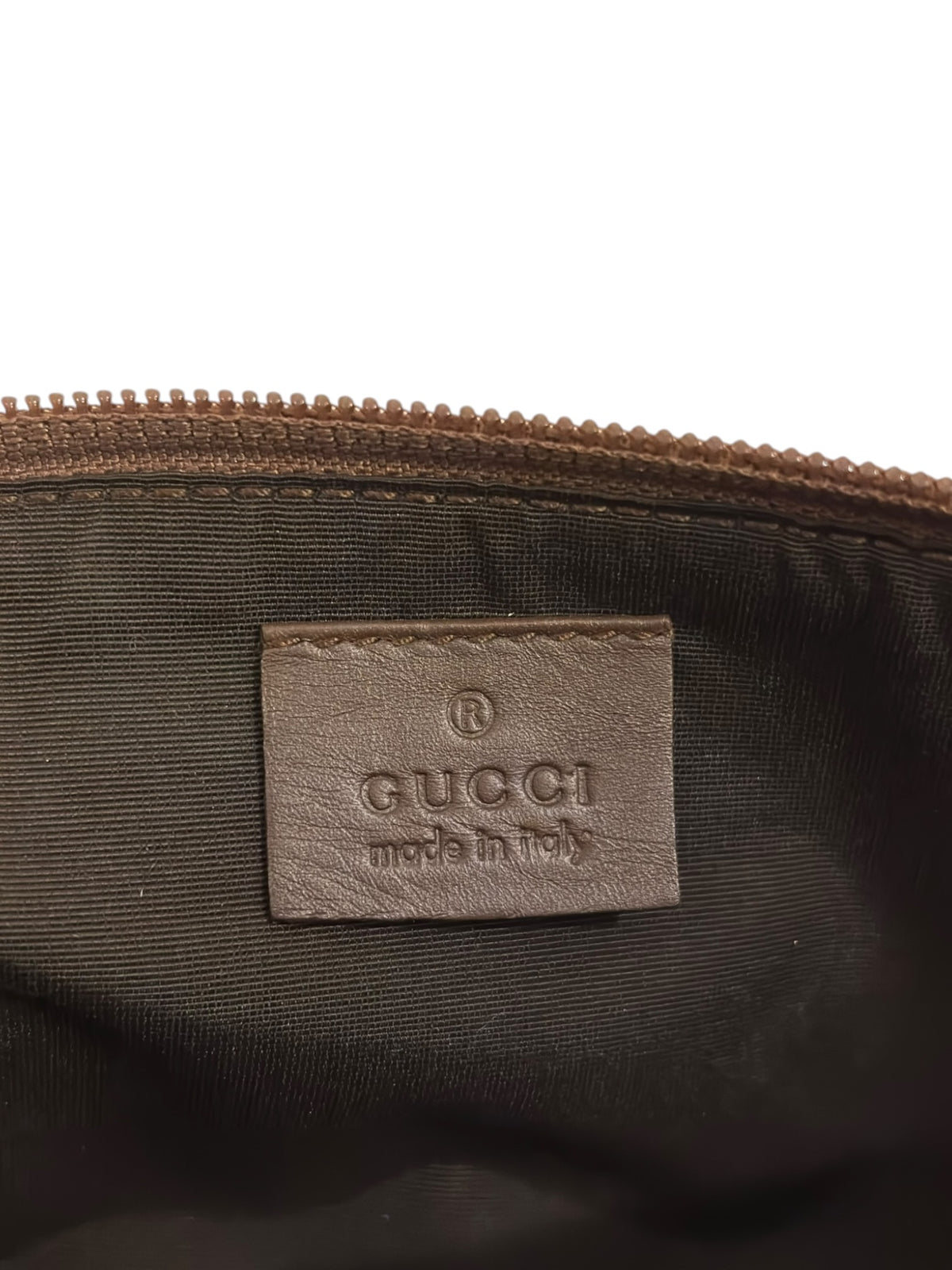 Vintage Gucci Boat Bag 039 1103 GG Monogram Pochette