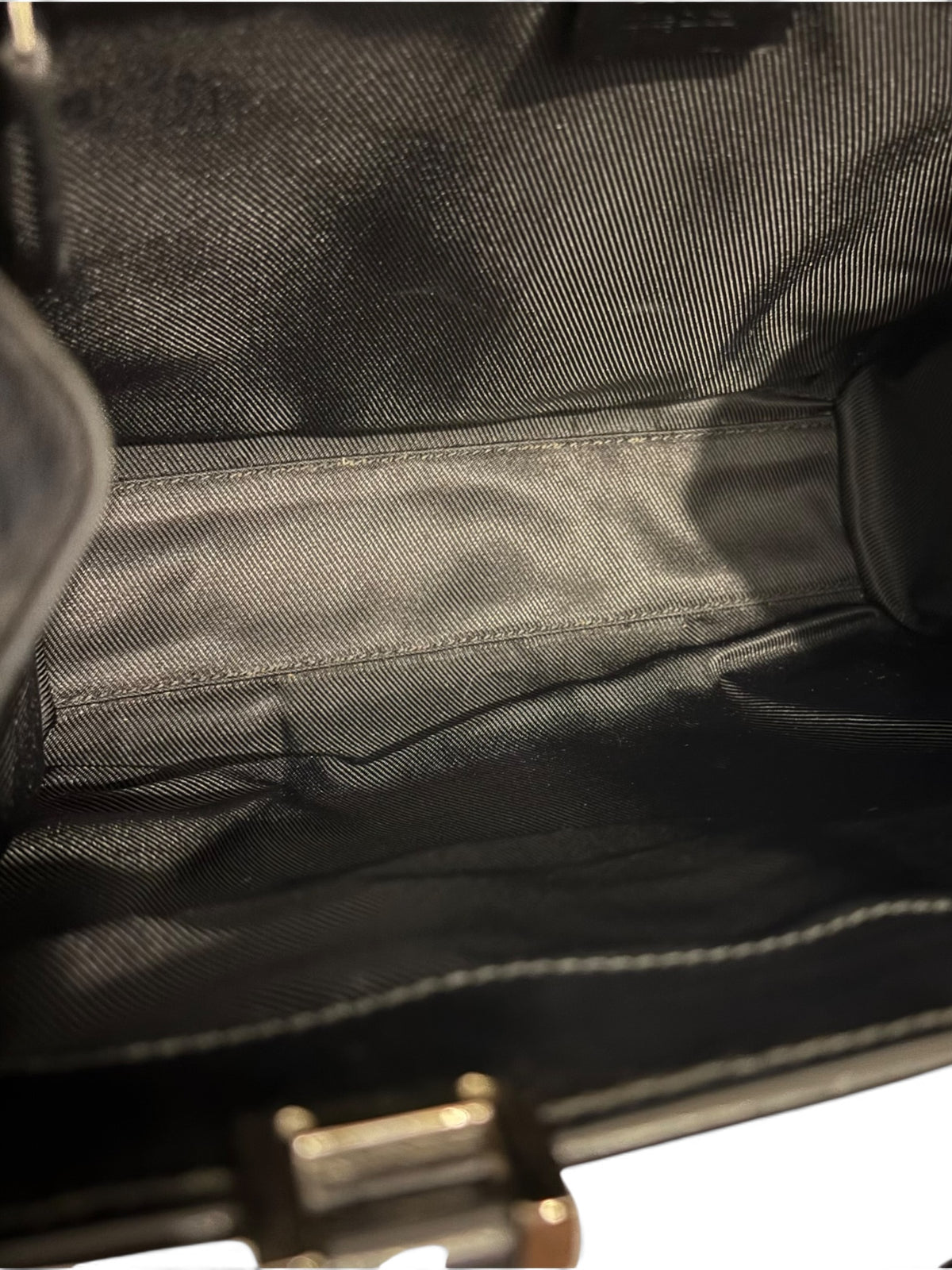 Vintage Gucci Jackie Tote Bag Black GG Canvas 002 1065 3444