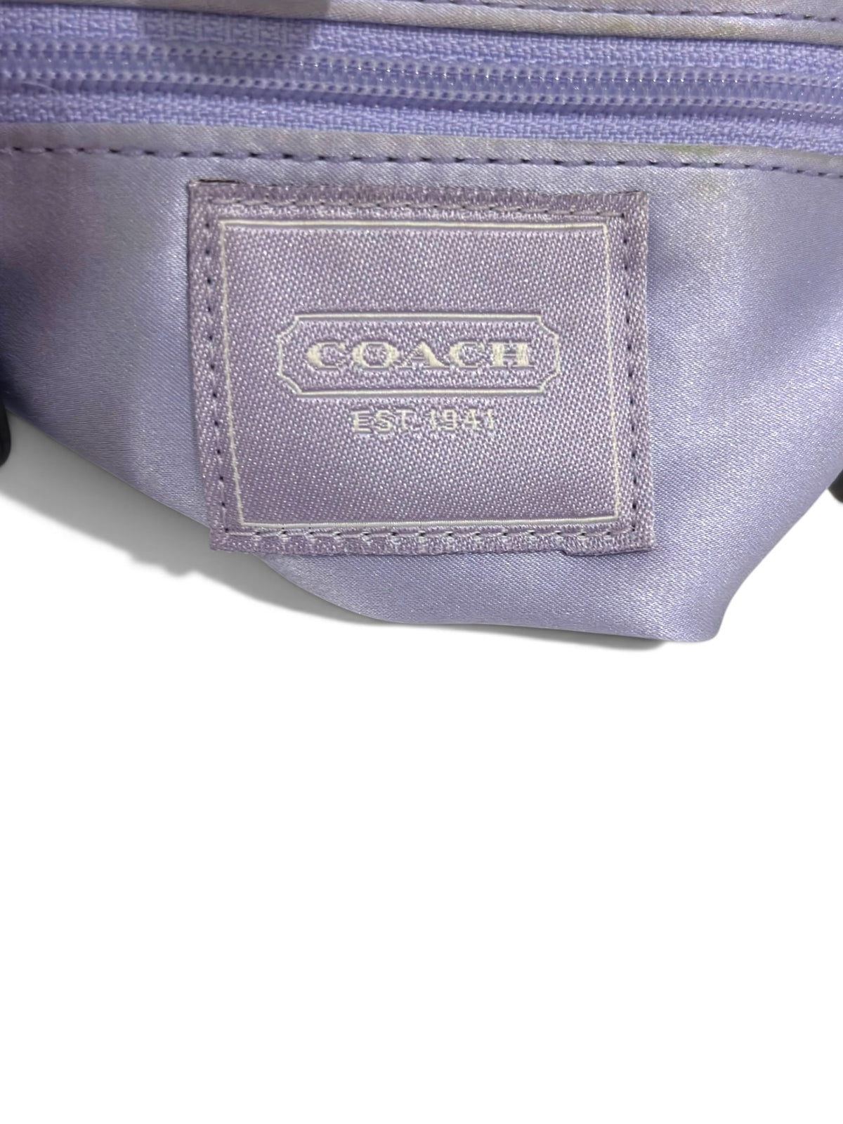 Vintage Coach Bag Rare 3579 Madison Kisslock & Swarovski Crystals