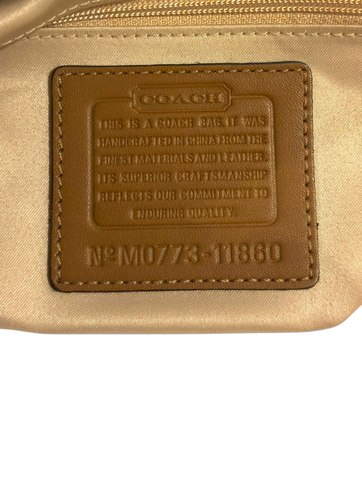 Vintage Coach Soho Bag 11860 Signature Flap Shoulder Bag