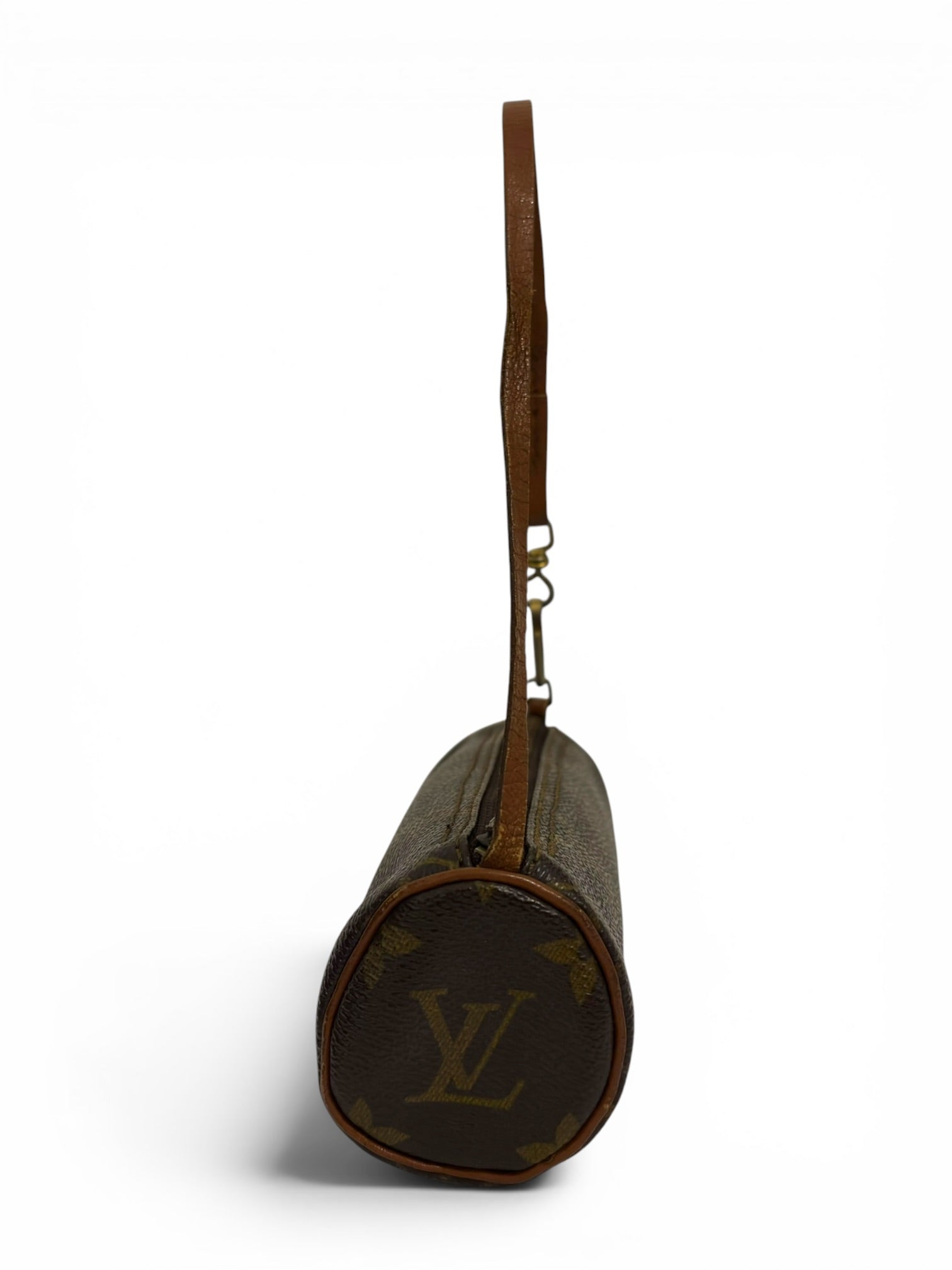 Louis Vuitton Mini Papillon Brown Monogram
Wristlet Pouch Vintage Handbag