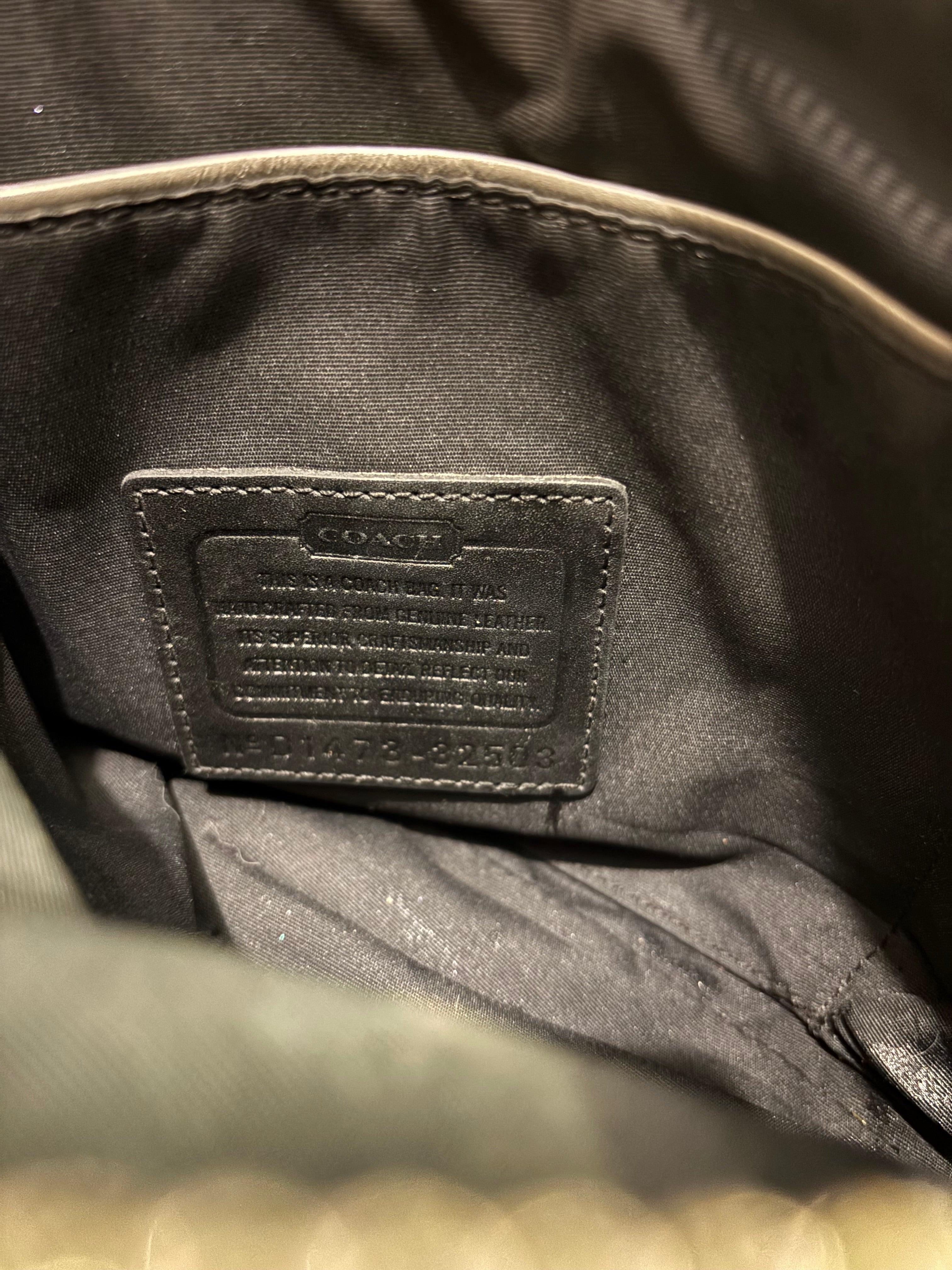 Coach Mini Borough RARE Vintage Retro Colour block Leather Oxblood & Grey Shoulder Bag