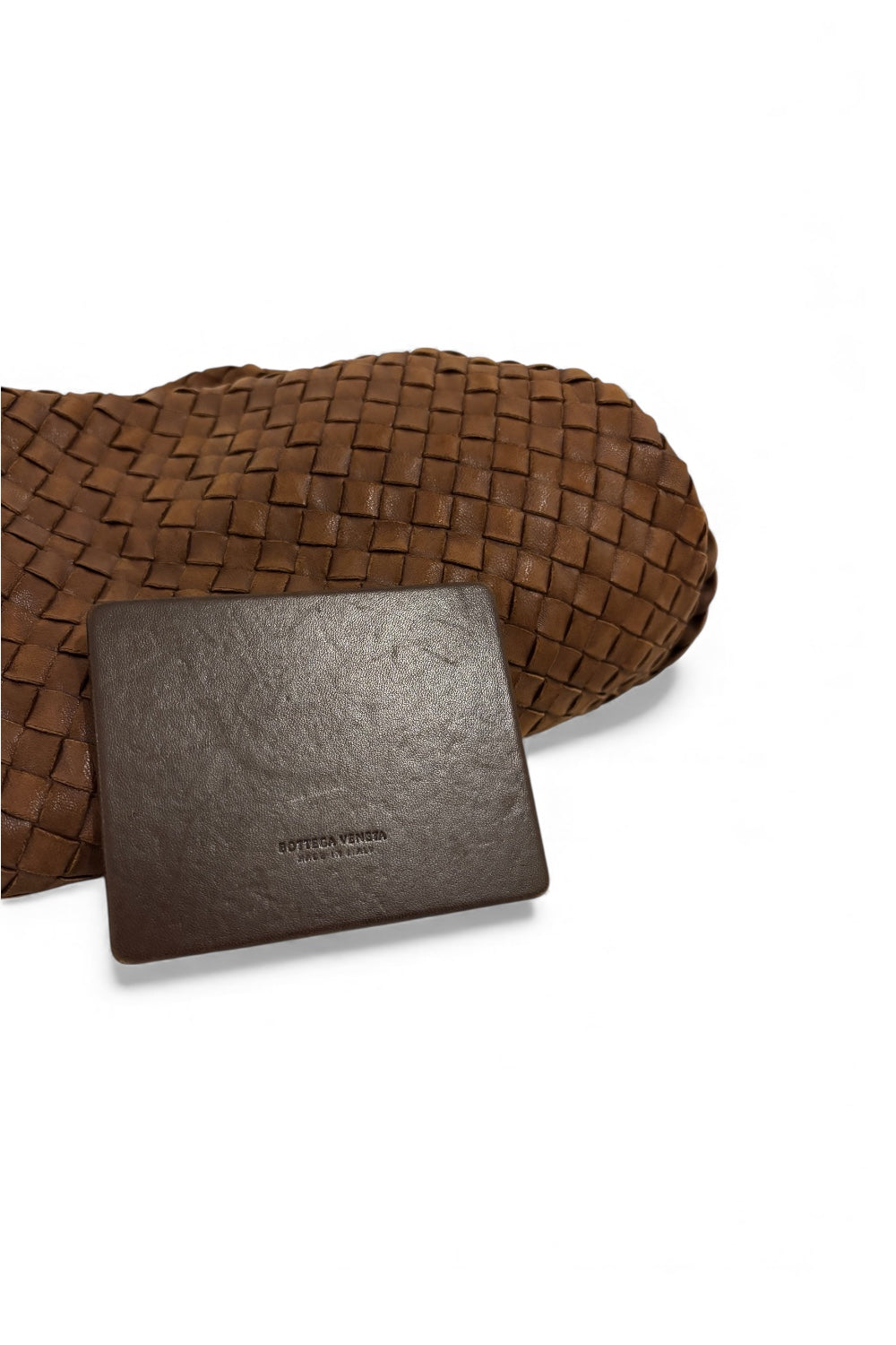 Bottega Veneta Brown Large Intrecciato Signature Weave Nappa Hobo Leather Shoulder Bag