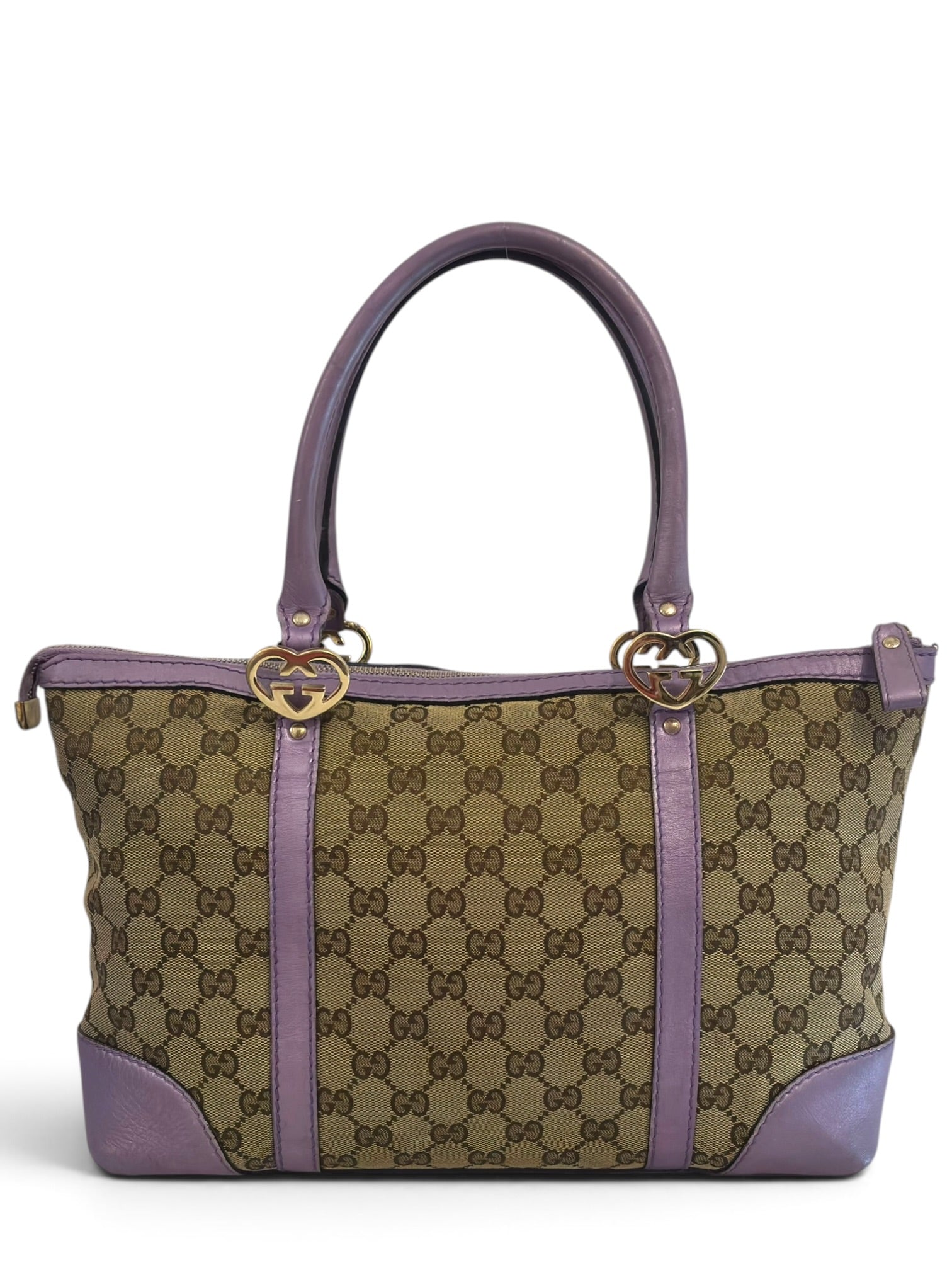 Vintage Gucci Lovey Lovely Heart Bag Front View
