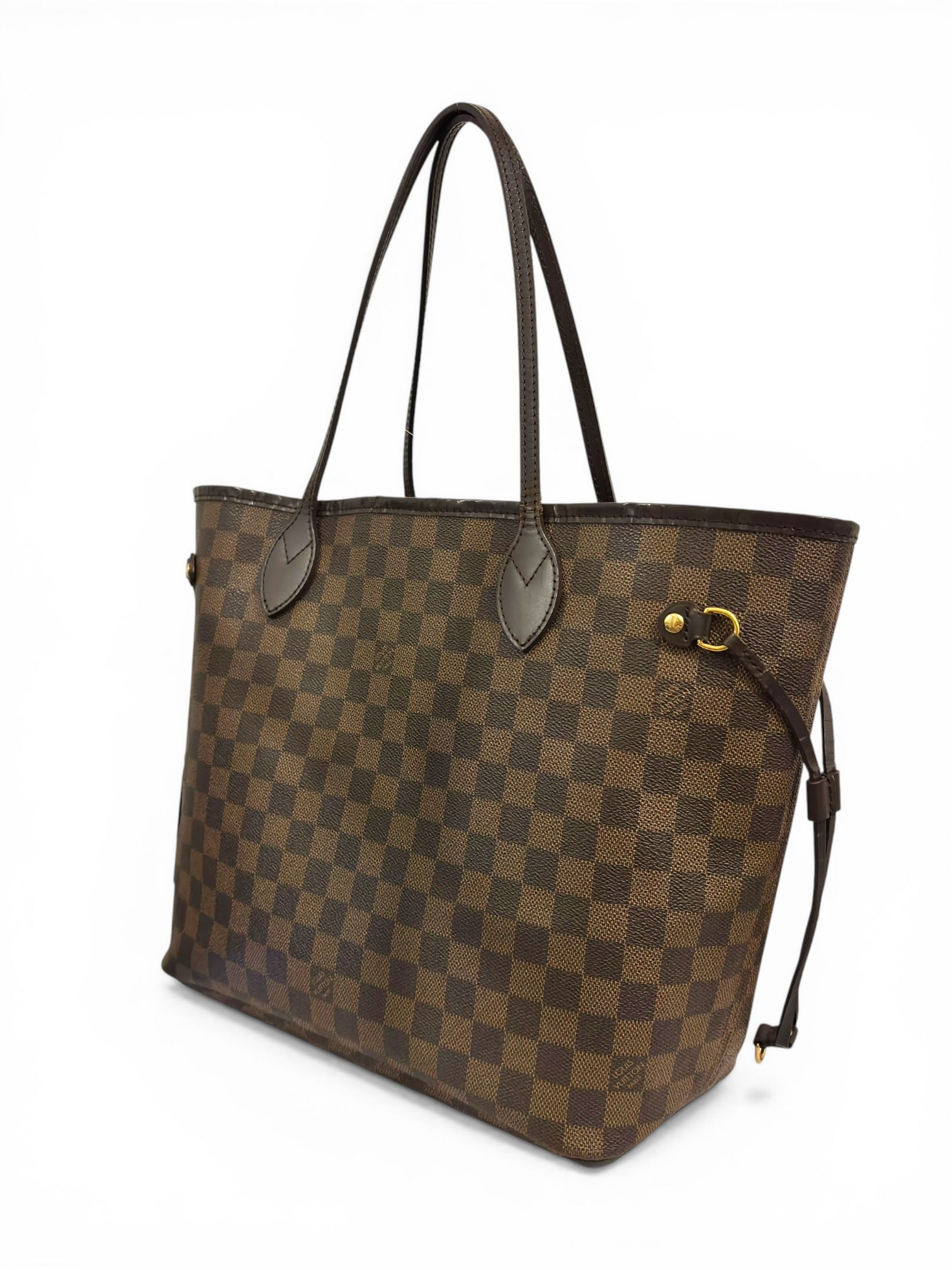 Louis Vuitton Neverfull Brown Damier Ebene MM
Cherry Red Tote Shoulder Bag