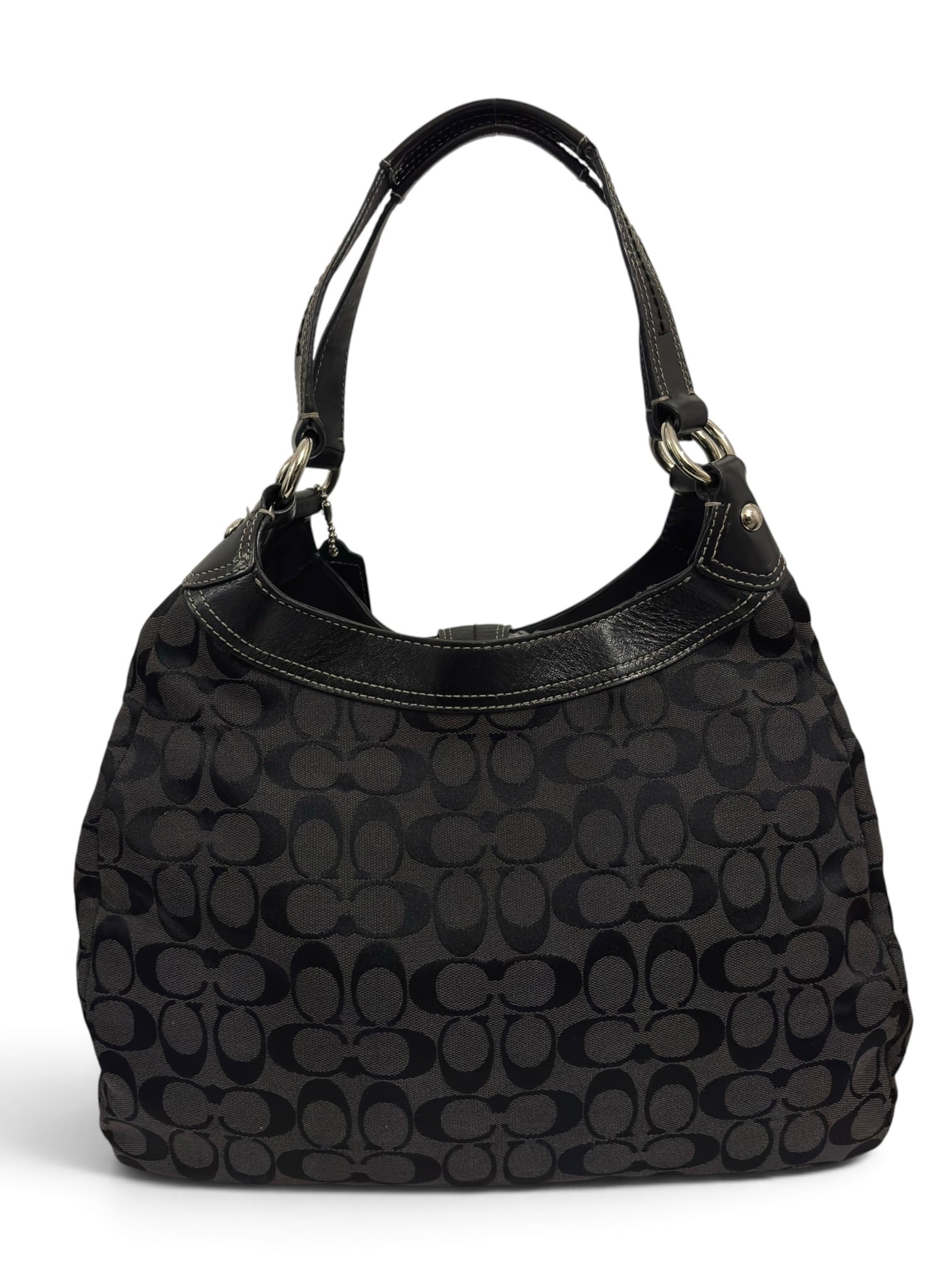 Vintage Coach Soho Lynn Signature Hobo Bag Black
Y2K Shoulder Bag F17403