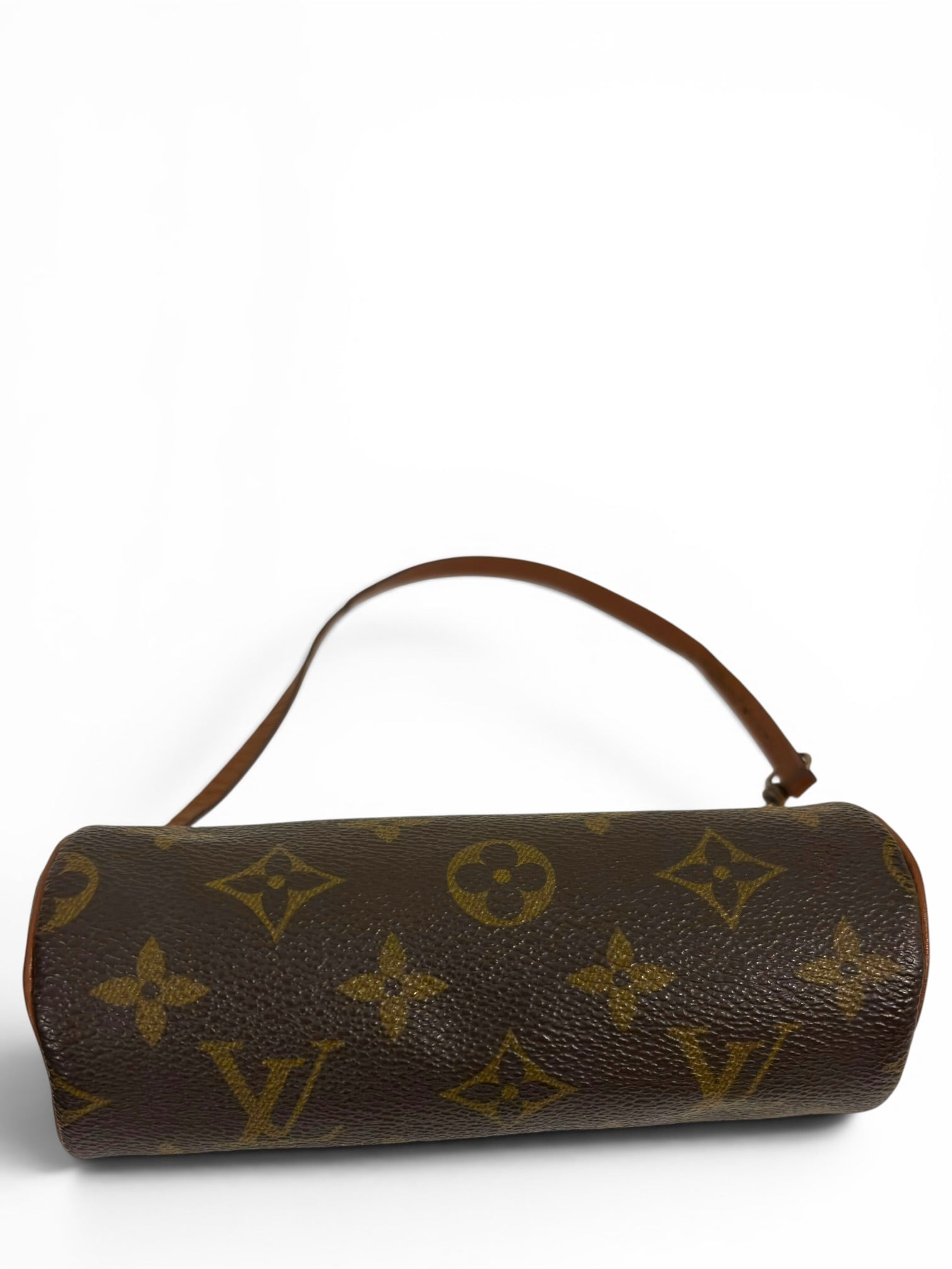 Louis Vuitton Mini Papillon Brown Monogram
Wristlet Pouch Vintage Handbag