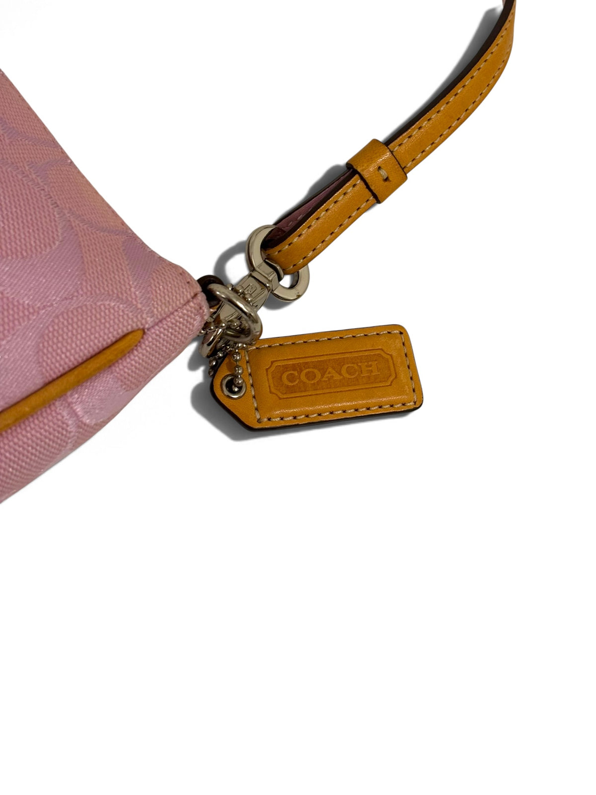 Vintage Coach Demi Bag 6094 In Rare Signature Pink