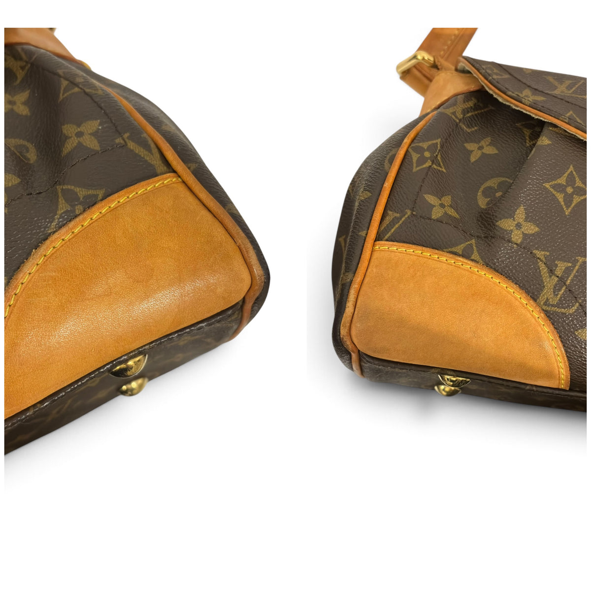 Vintage Louis Vuitton Beverly Bag Brown MM Monogram