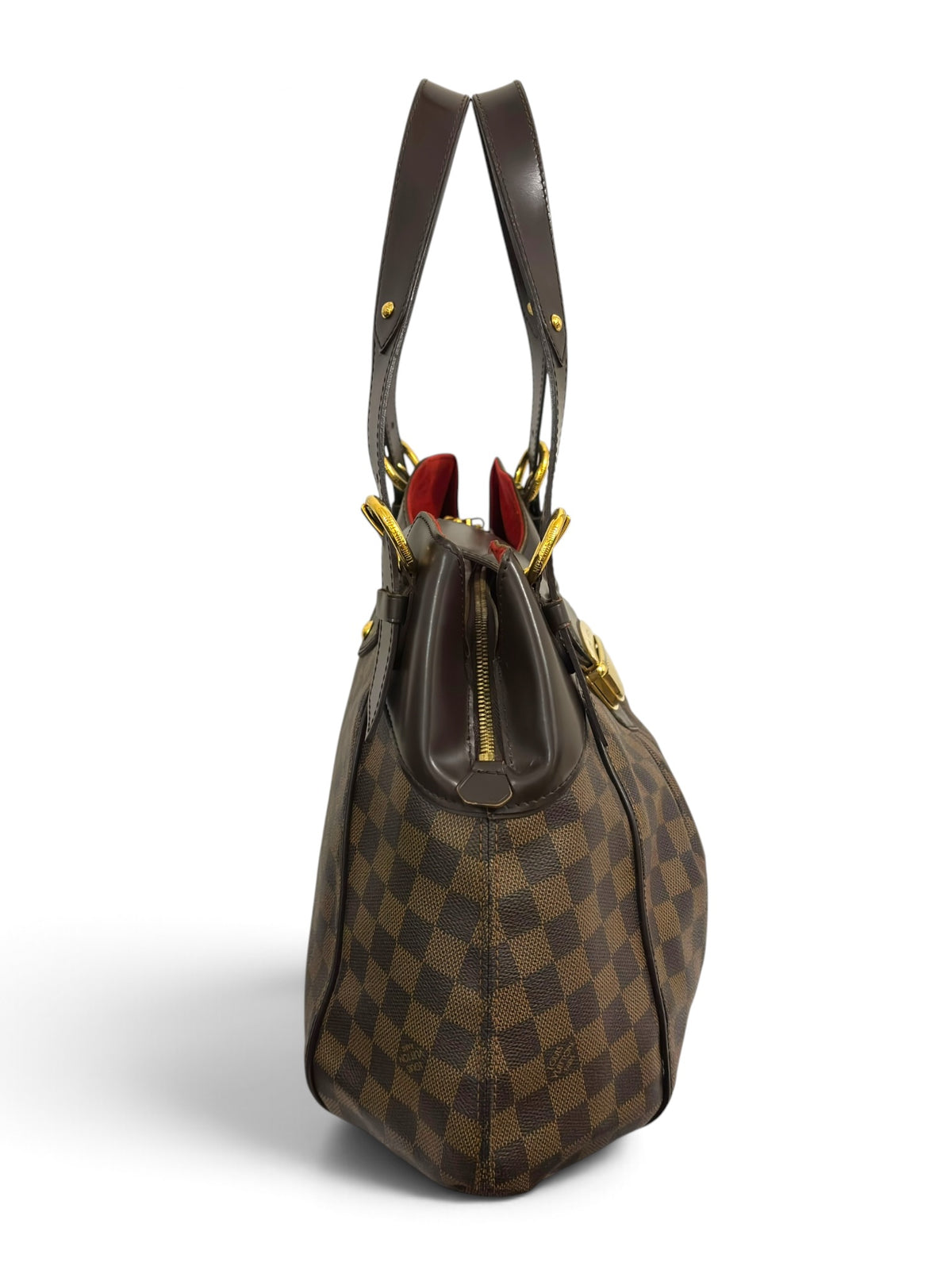 Vintage Louis Vuitton Sistina Bag GM Damier Ebene