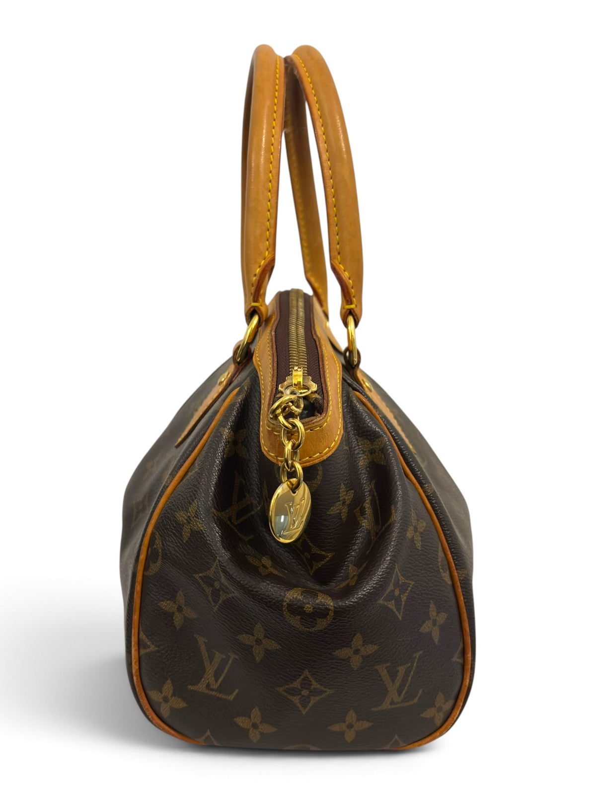 Vintage Louis Vuitton Tivoli PM 2013 Brown Monogram Tote