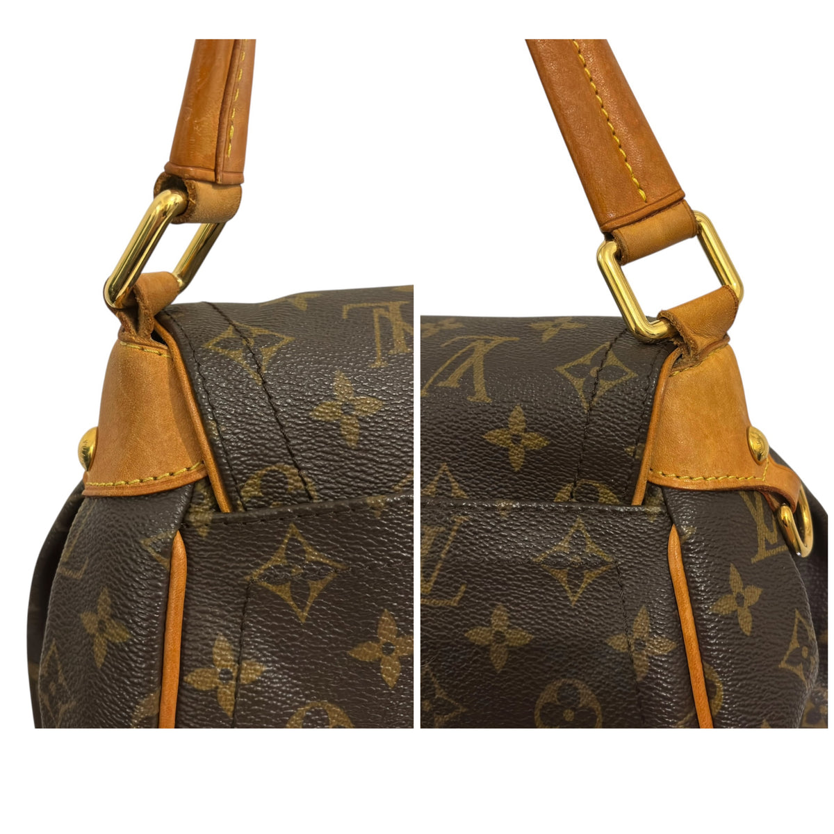 Vintage Louis Vuitton Beverly Bag Brown MM Monogram