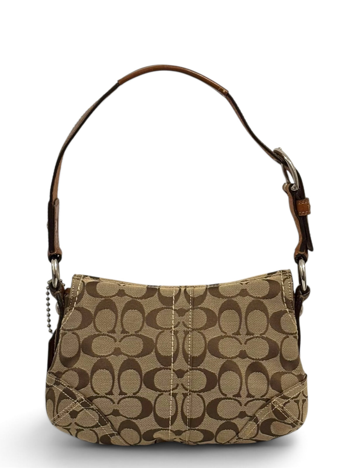Vintage Coach Soho Bag 11860 Signature Flap Shoulder Bag