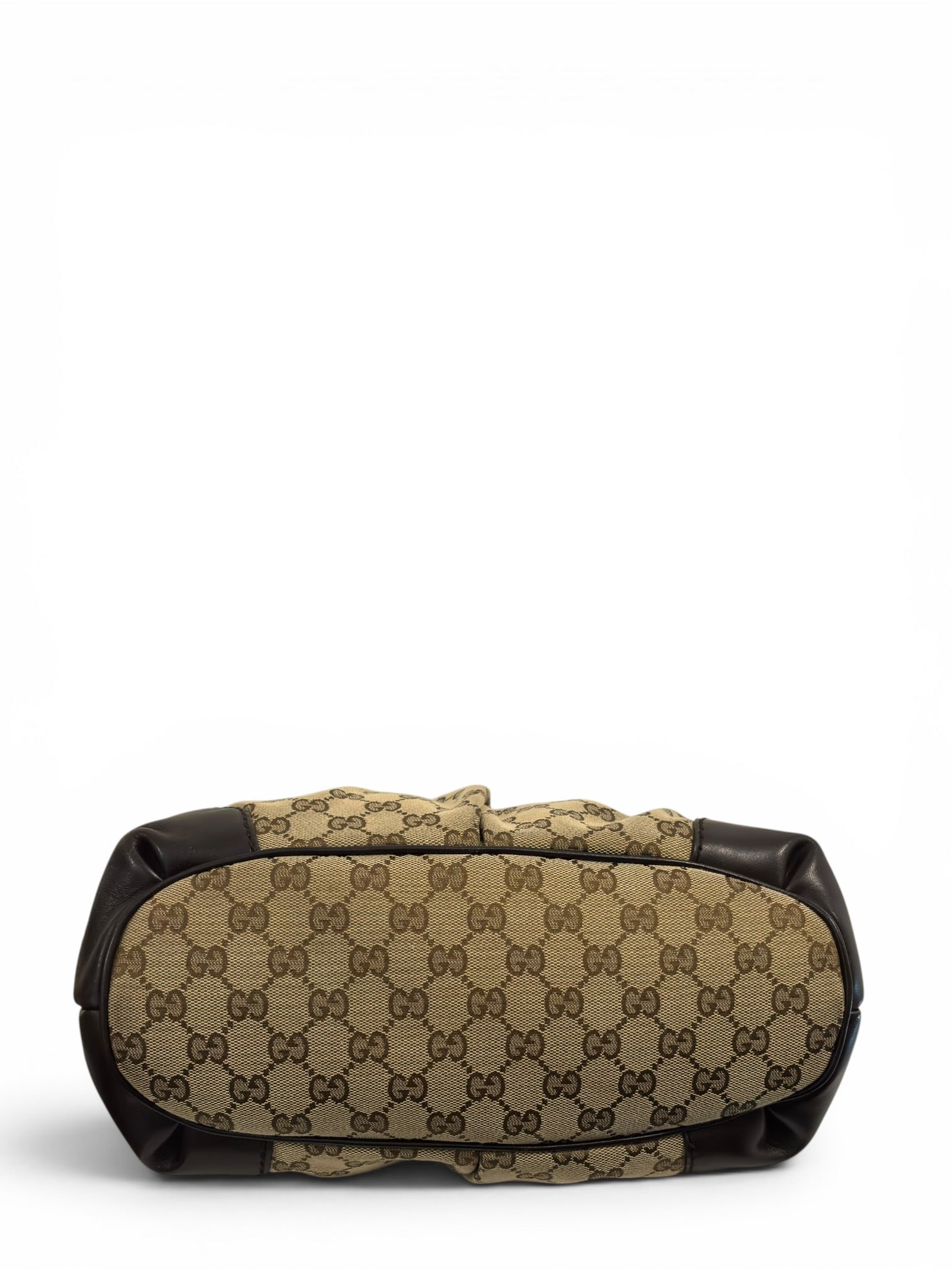 Vintage Gucci Sukey GG Bag Canvas Brown & Beige
Satchel Tote Shoulder Handbag 520981