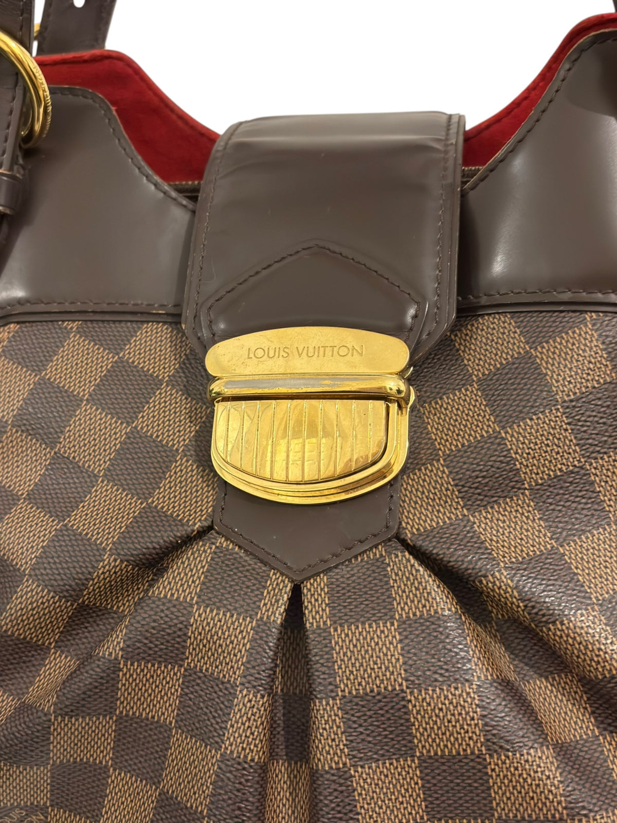 Vintage Louis Vuitton Sistina Bag GM Damier Ebene