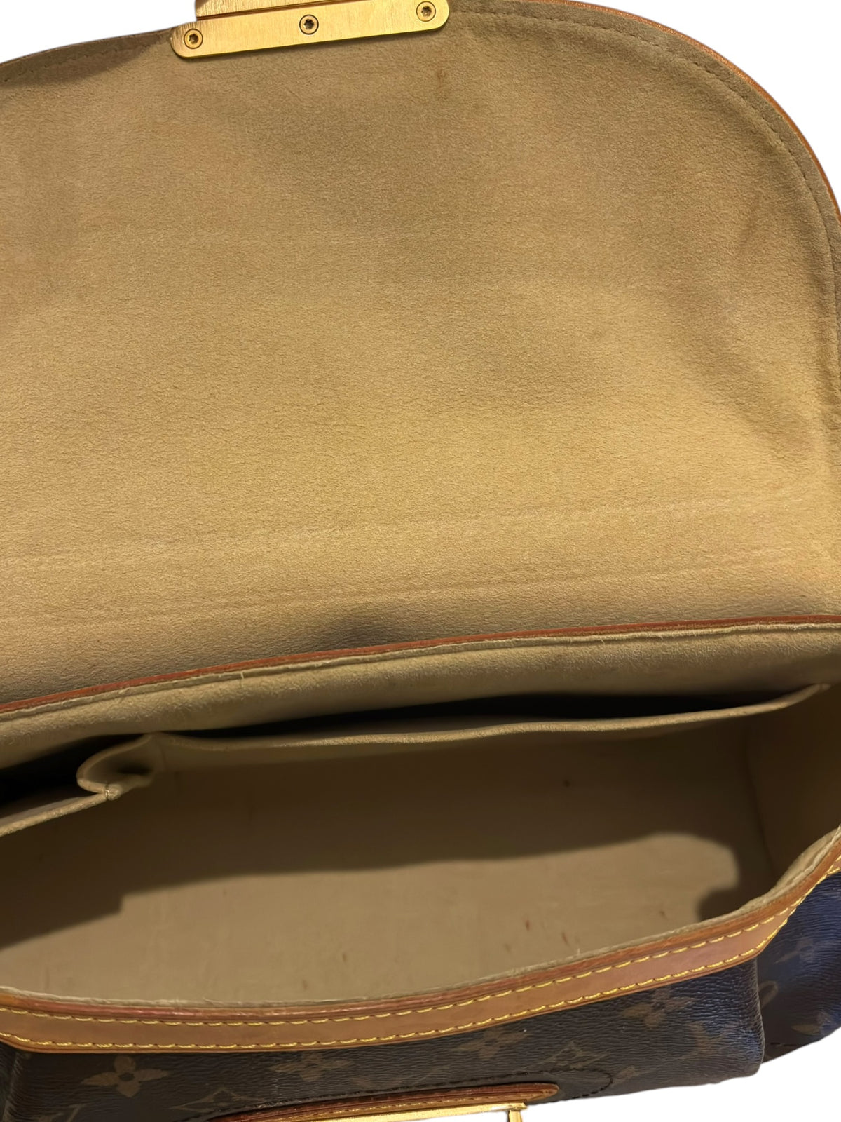 Vintage Louis Vuitton Beverly Bag Brown MM Monogram