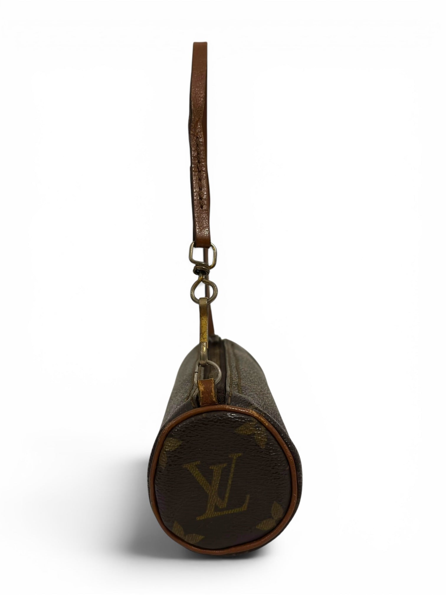 Louis Vuitton Mini Papillon Brown Monogram
Wristlet Pouch Vintage Handbag