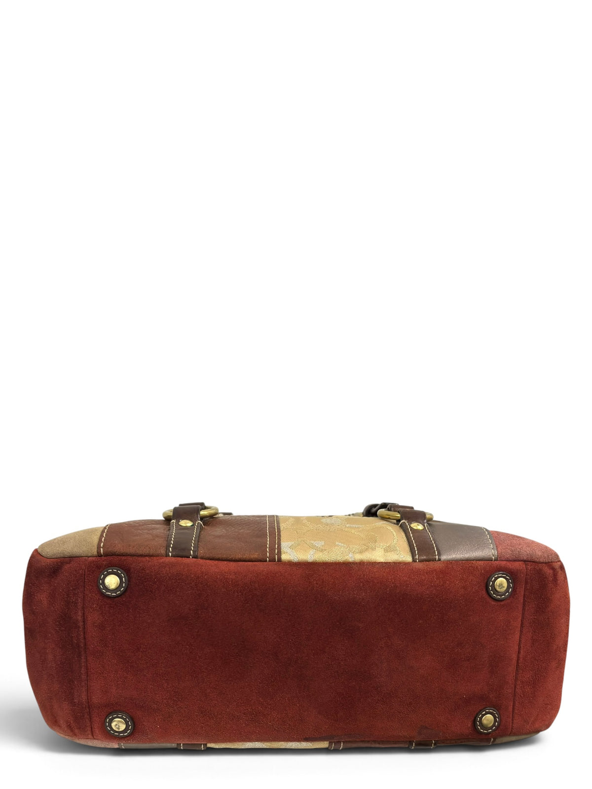 Vintage Coach Patchwork Bag 10432 Limited Edition Holiday Tote