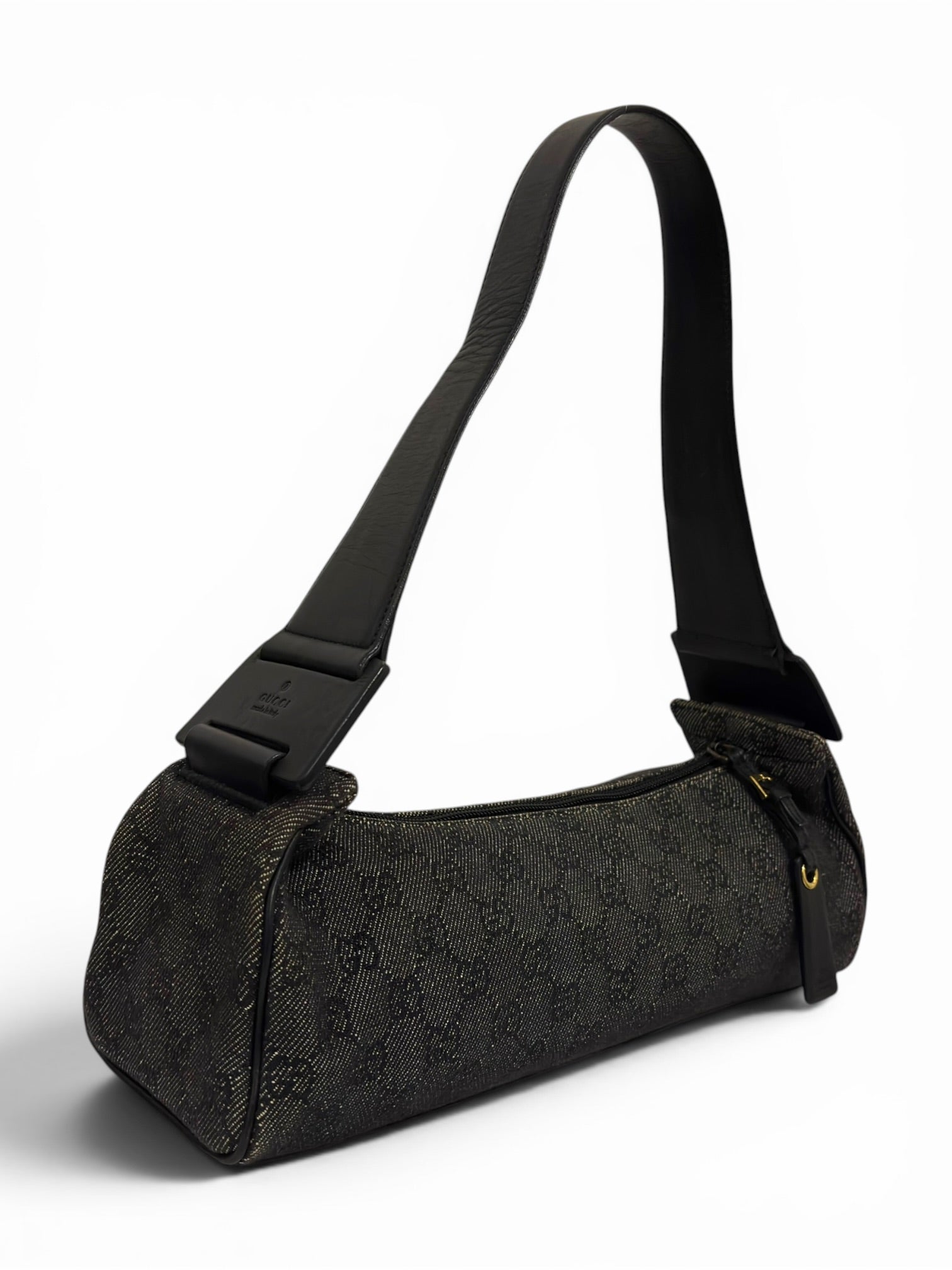 Gucci Denim Black & Grey GG Canvas / Leather
Monogram Baguette Vintage Tom Ford 3444
Shoulder Bag