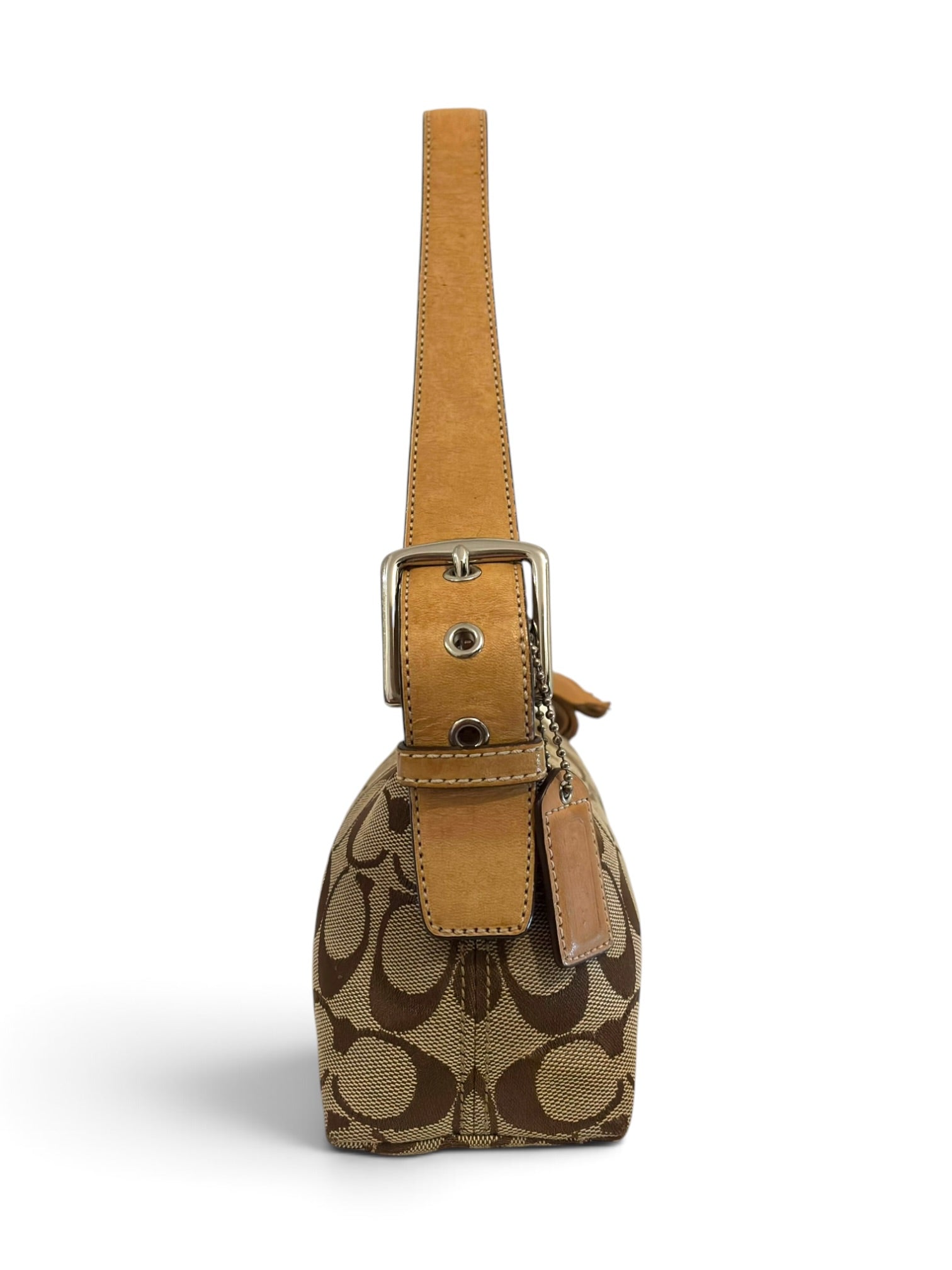 Vintage Coach Demi Bag Signature East West
Baguette Shoulder Bag C05M-6371