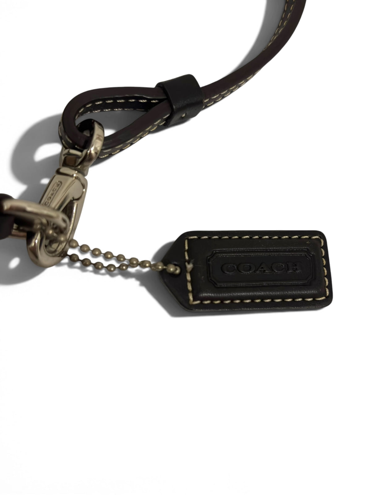 Vintage Coach Demi Bag 6094 Signature Canvas In Brown