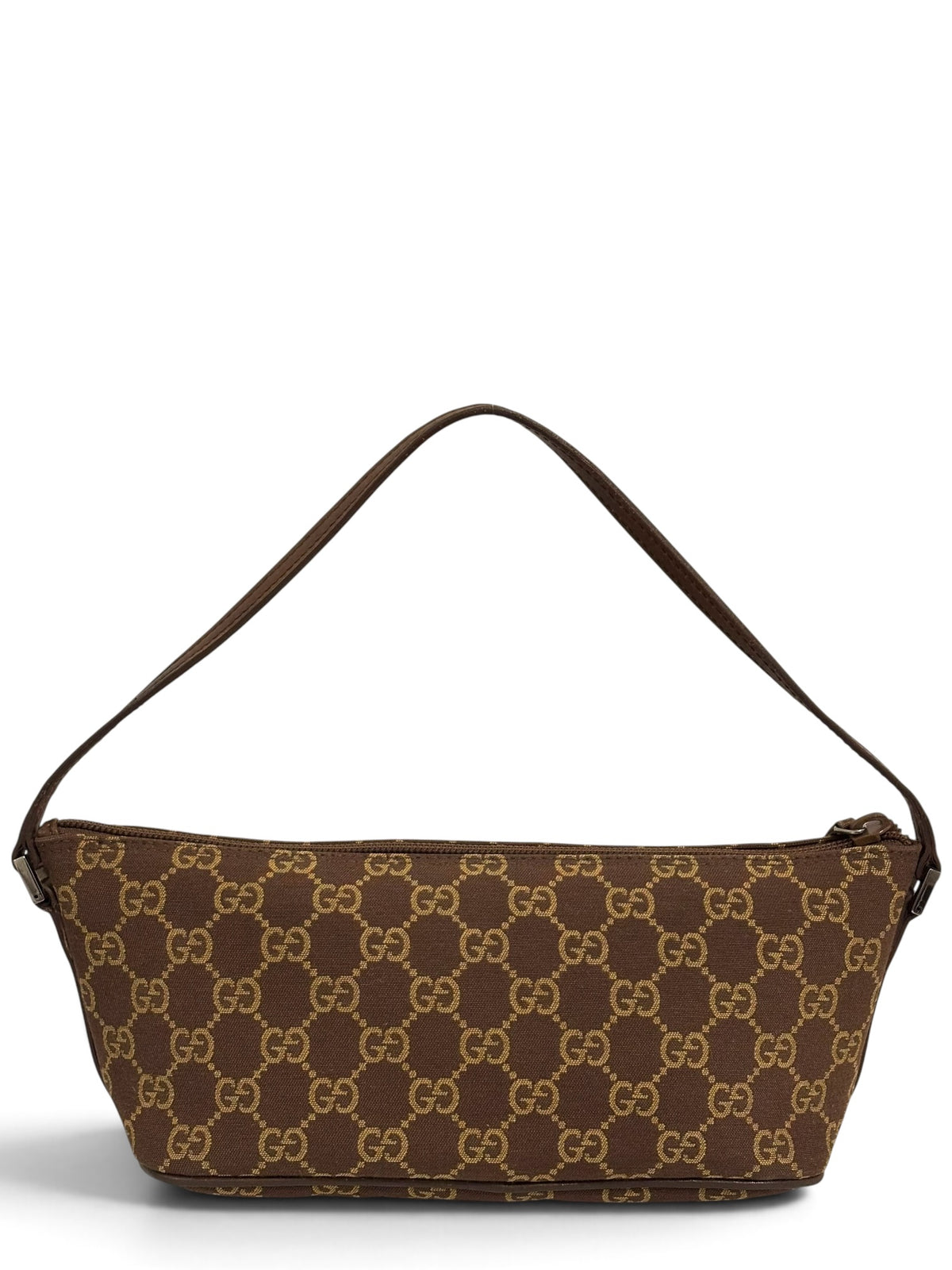 Vintage Gucci Boat Bag 039 1103 GG Monogram Pochette