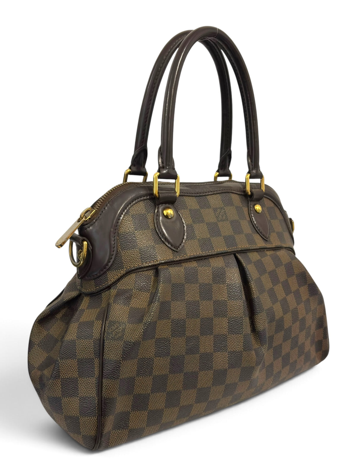 Vintage Louis Vuitton Trevi Bag PM Damier Ebene Tote
