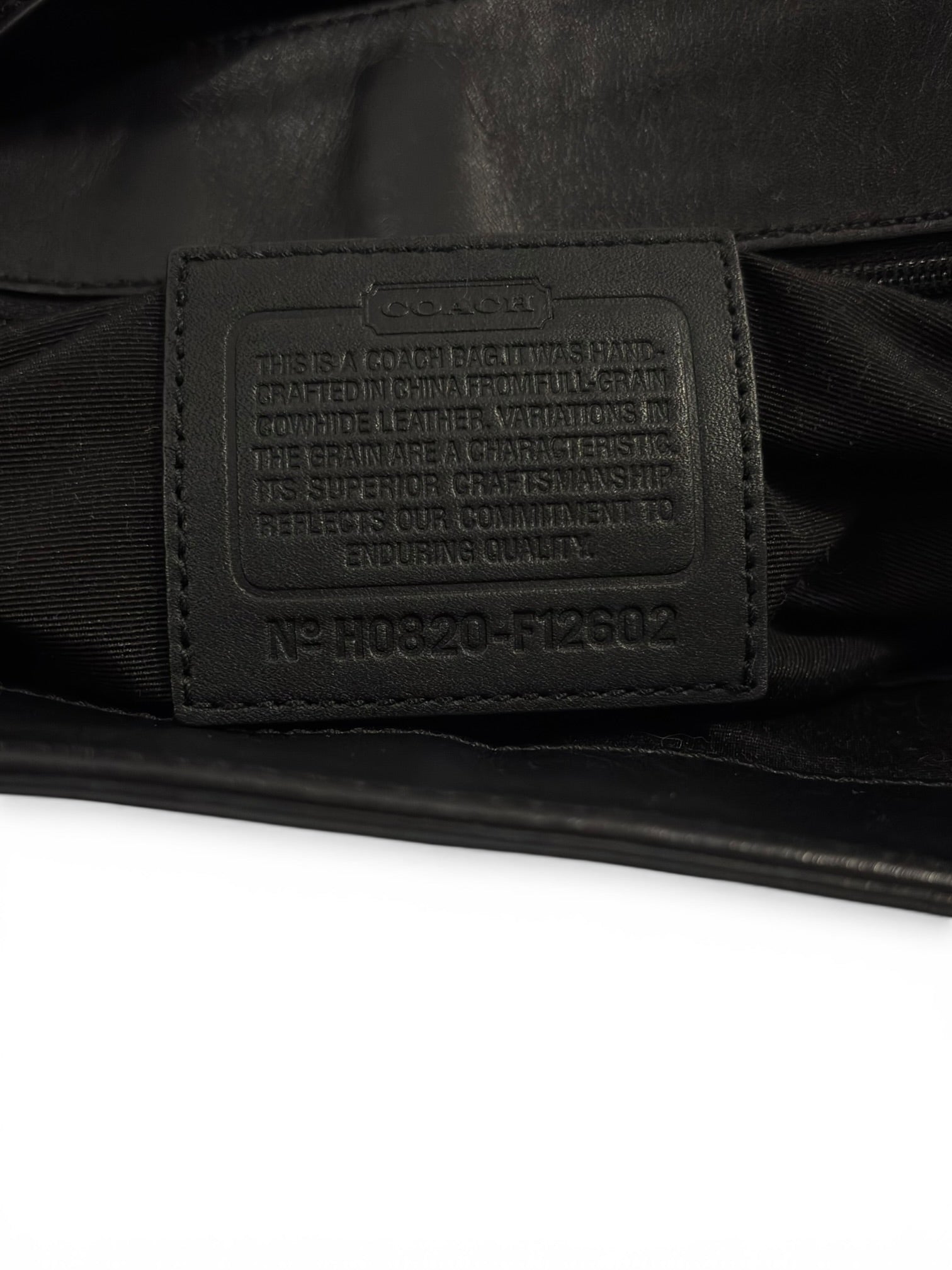 Coach Black Soft Leather Hampton Soho Buckle
Tote Shoulder Bag