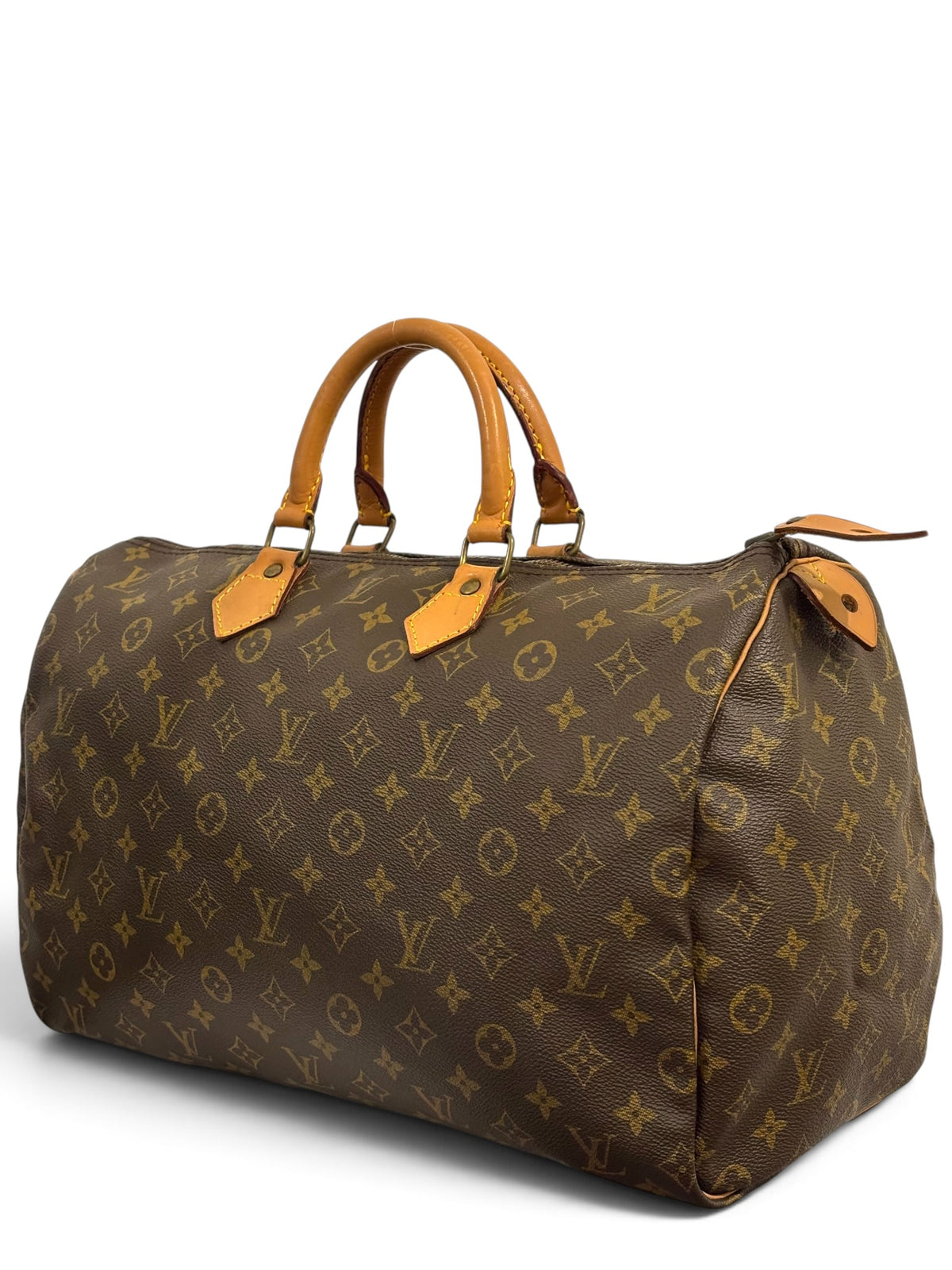 Vintage Louis Vuitton Speedy 40 Bag Monogram Canvas Brown