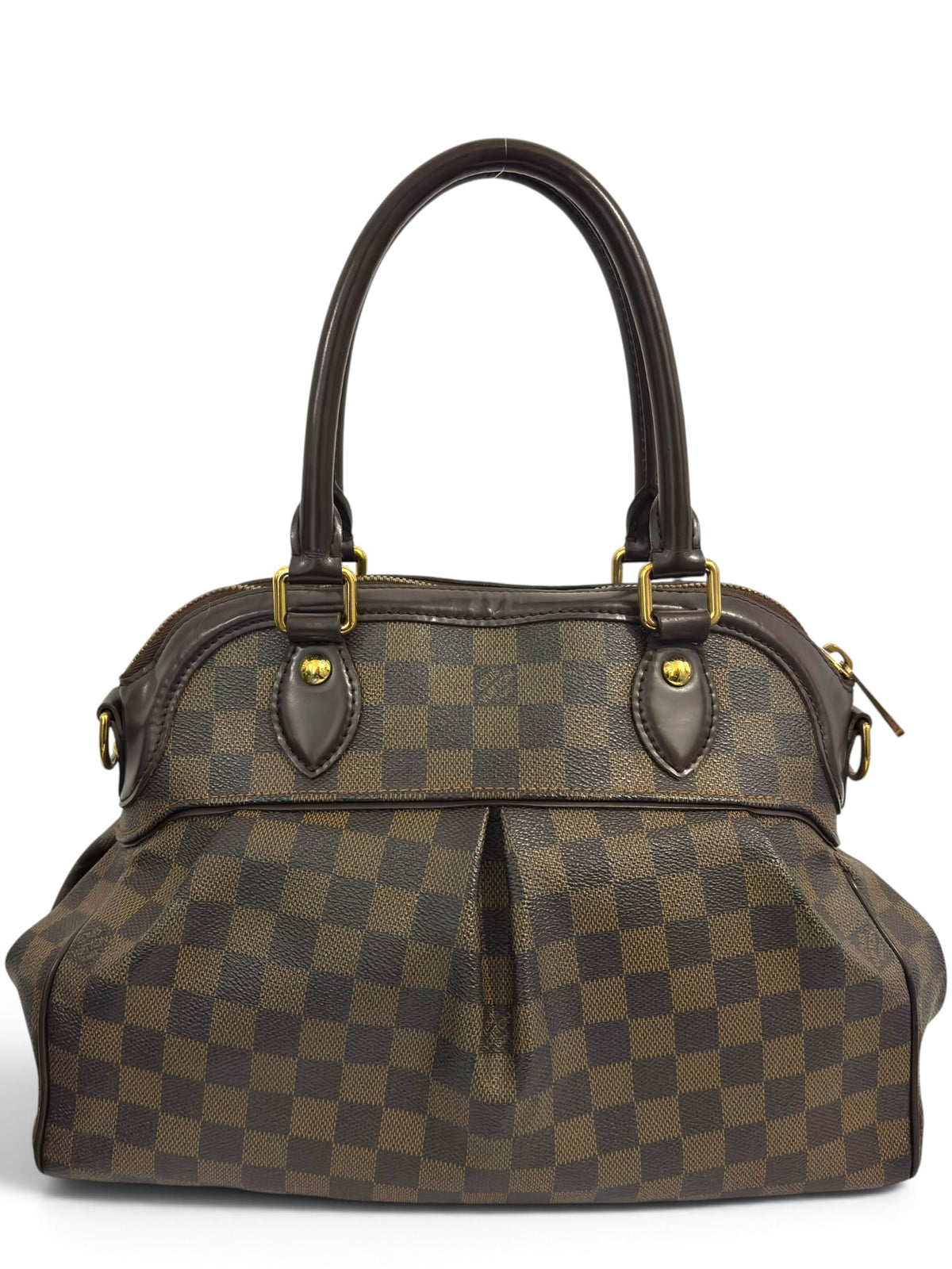 Vintage Louis Vuitton Trevi Bag PM Damier Ebene Tote