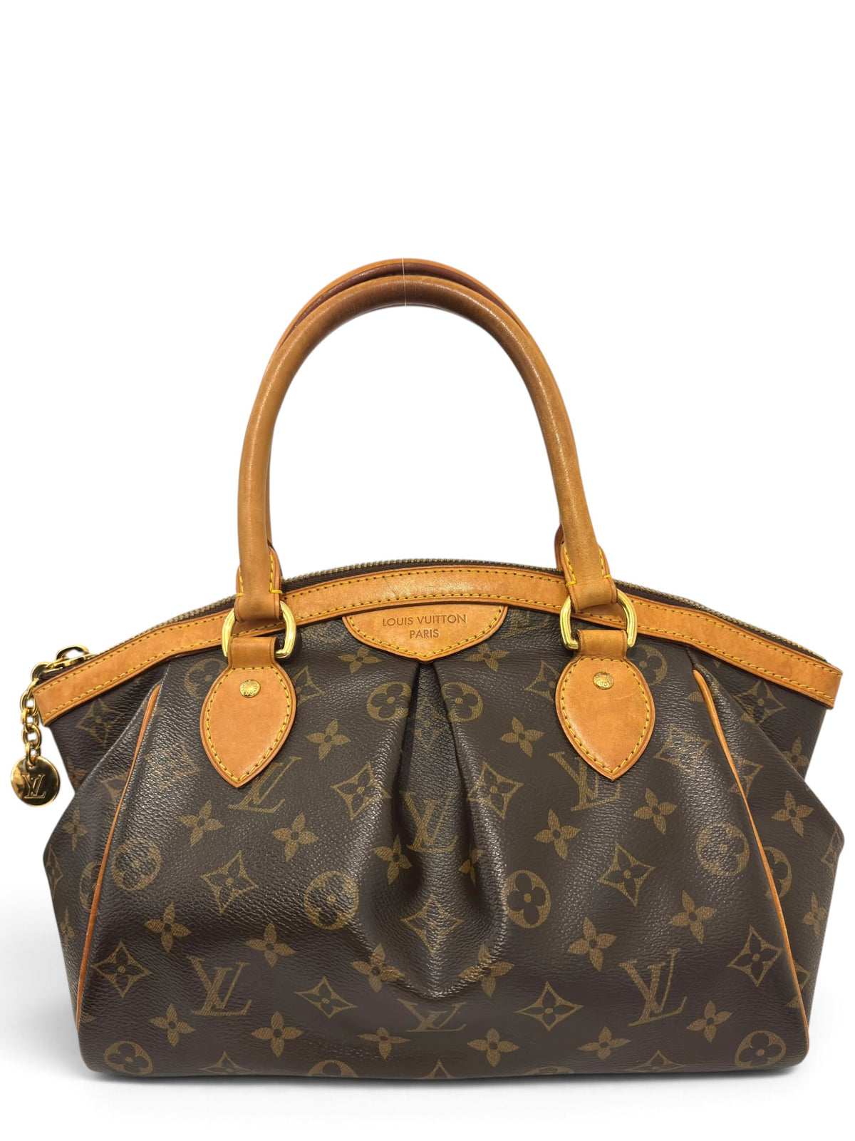 Vintage Louis Vuitton Tivoli PM 2013 Brown Monogram Tote