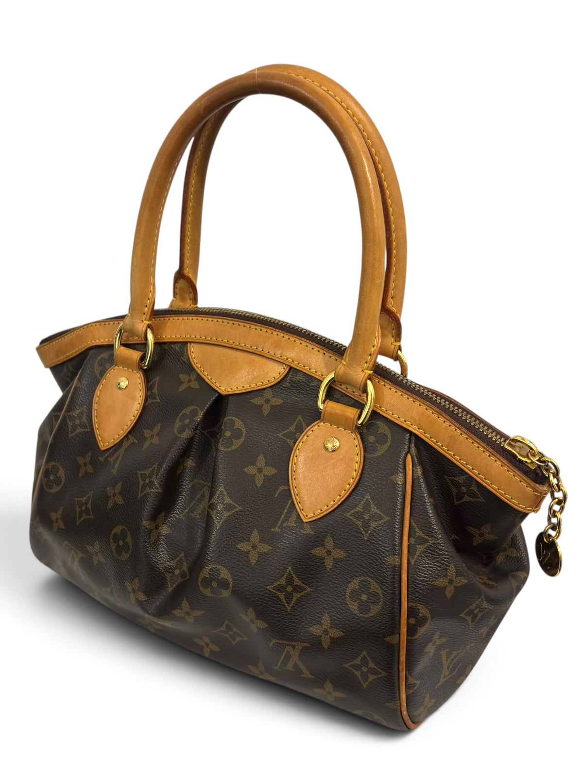 Vintage Louis Vuitton Tivoli PM 2013 Brown Monogram Tote